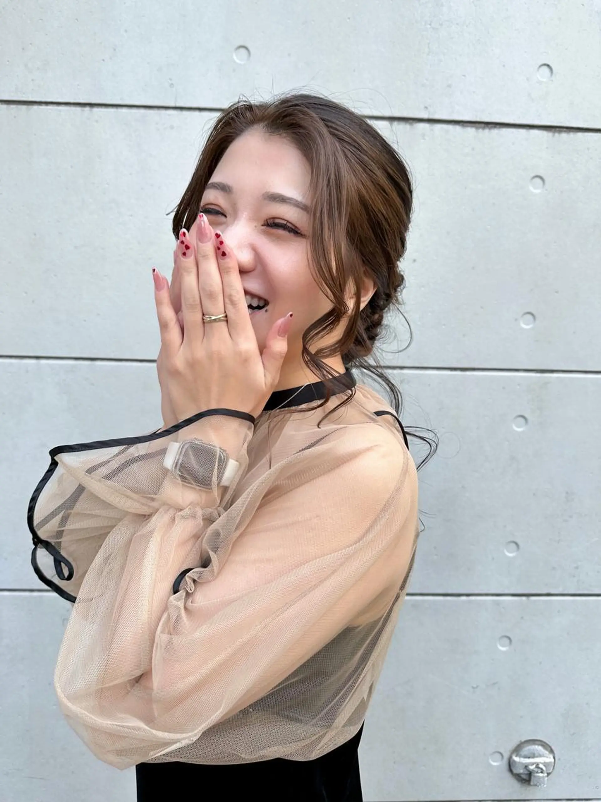 ヘアアレンジ 高橋 みく/ minim 暖色のヘアスタイル