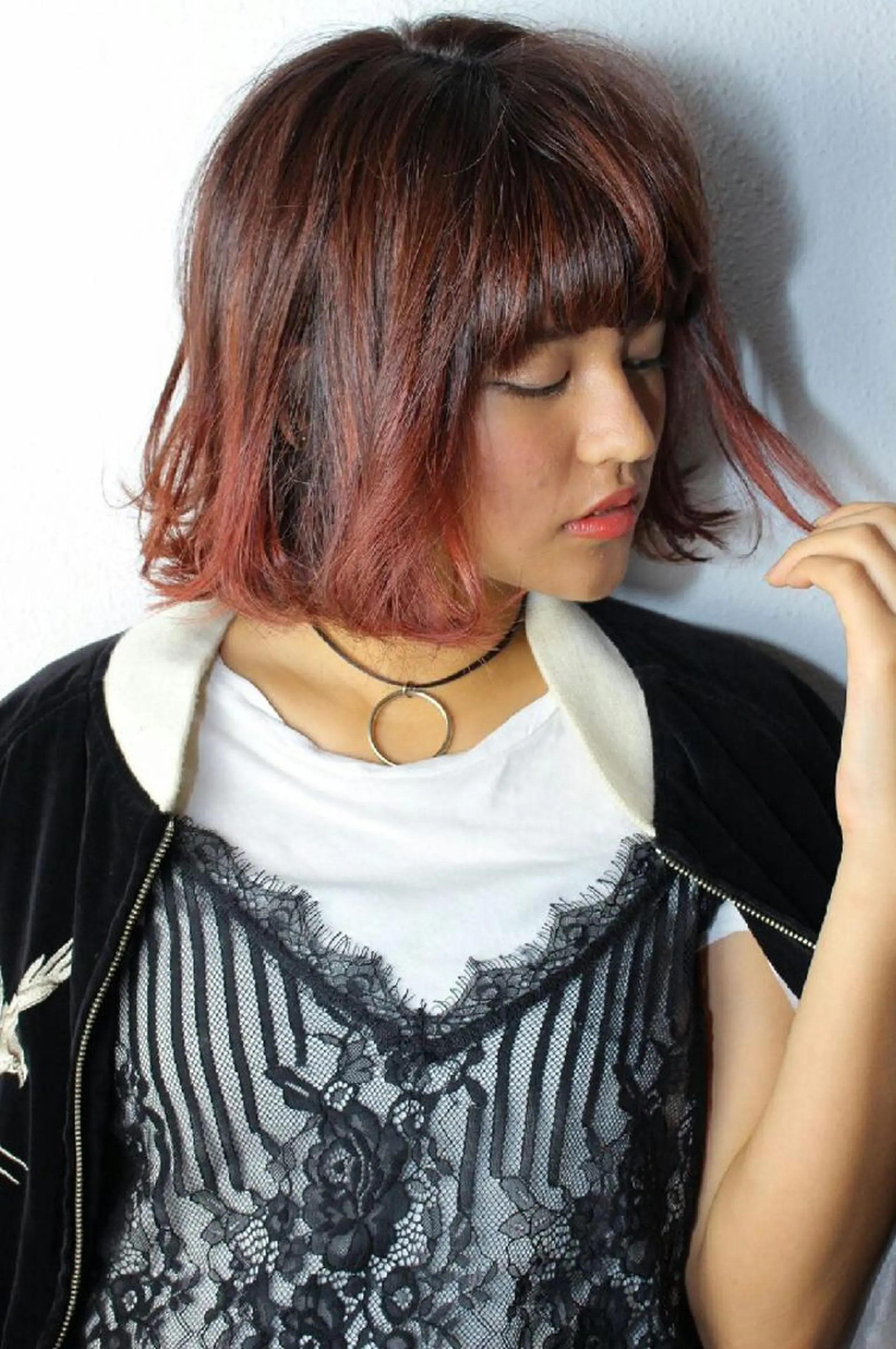 ショート カラー SAI hairgardenのヘアスタイル