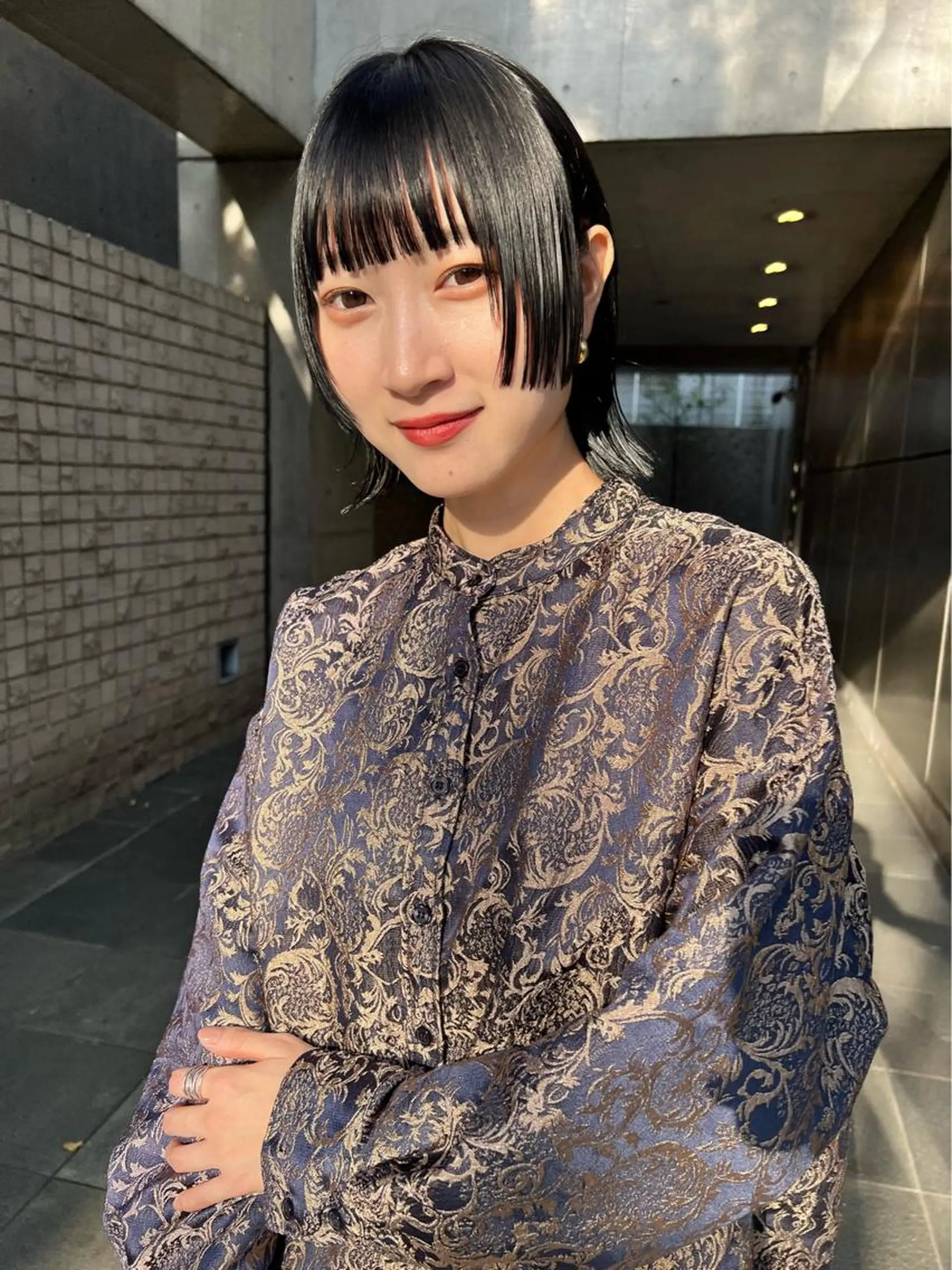 ミディアム 【ロングウルフカット 姫カット】伊藤裕哉のヘアスタイル