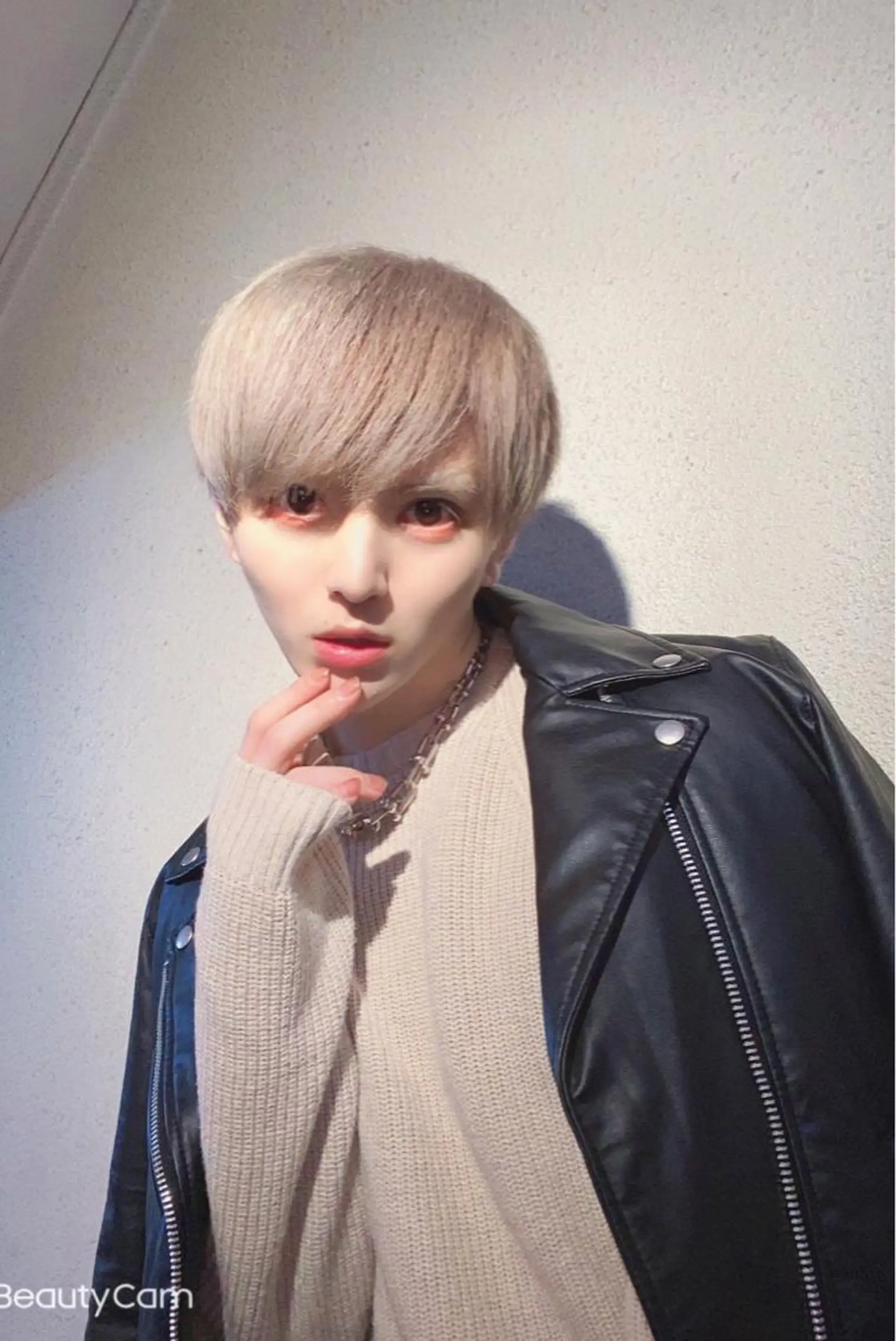 ショート カラー メンズ マッシュ アッシュ シルバー シルバーアッシュ メッシュカラー 艶髪/西尾 幸樹のヘアスタイル