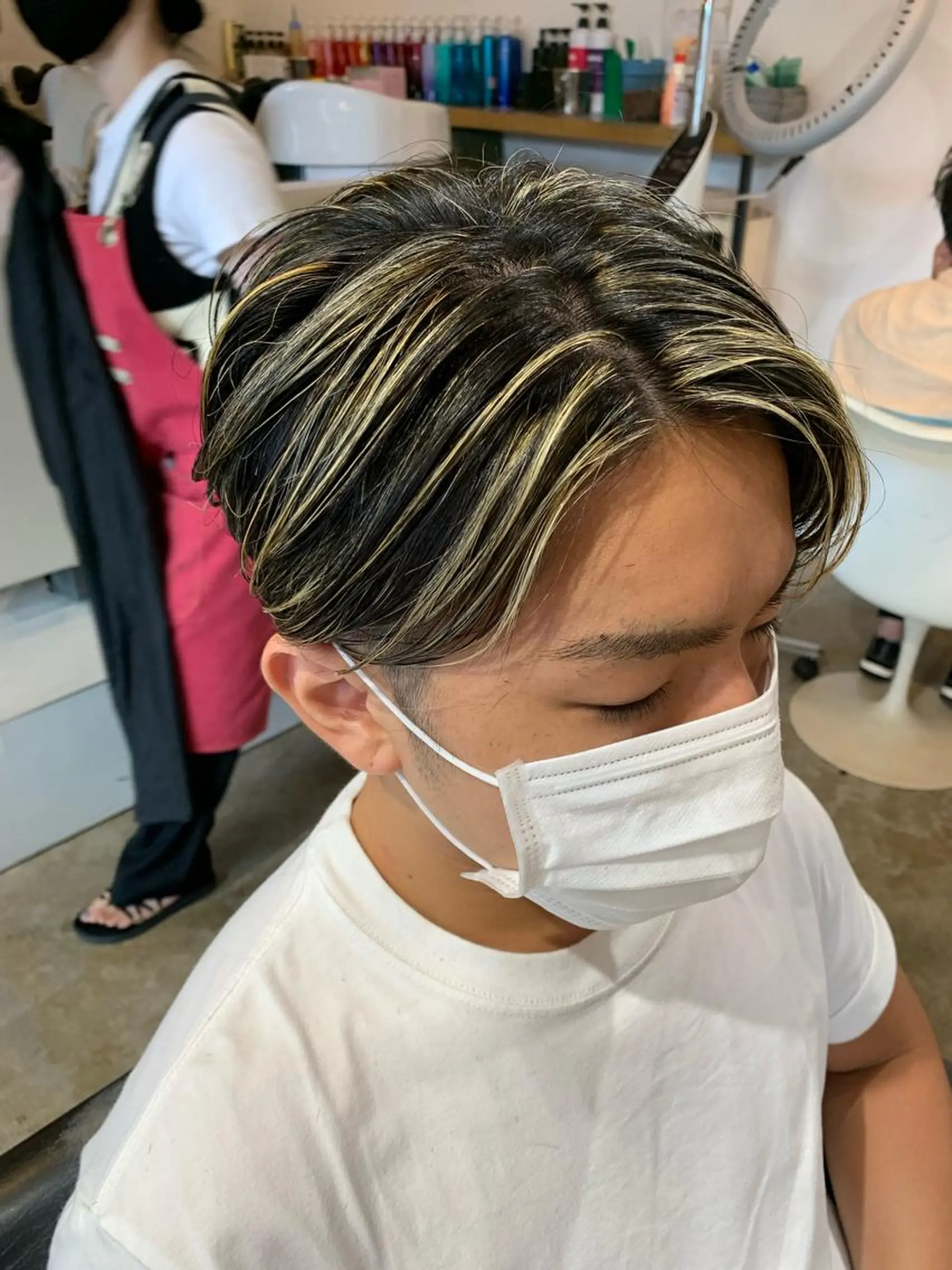 ショート カラー 宮嶋 勇輔のヘアスタイル