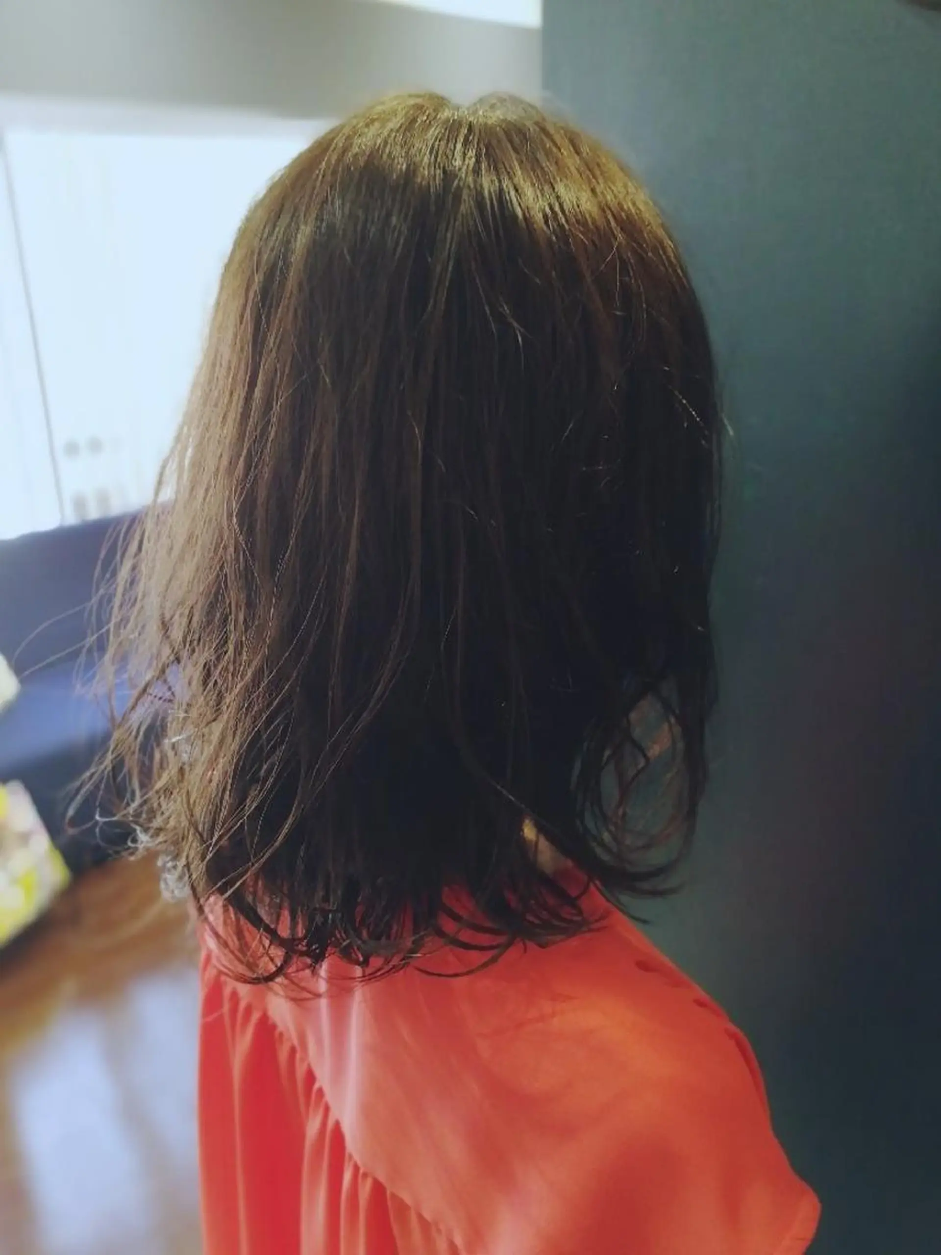 セミロング セミロングパーマ カット ヘアカラー パーマ トリートメント 山田 義人のヘアスタイル