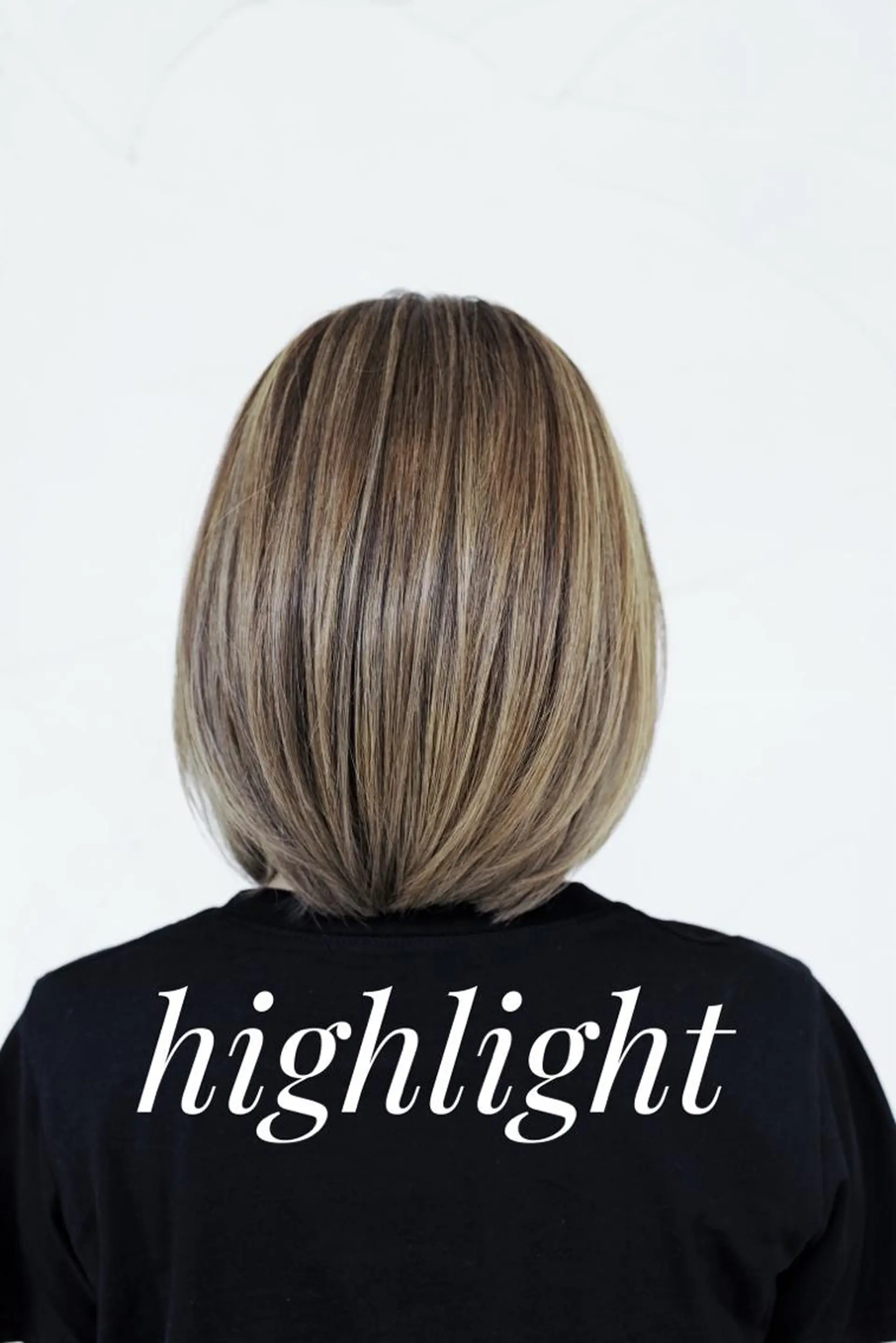 ミディアム カラー ハイライトカラー ハイライト sky所属・くわやま まさきのヘアスタイル