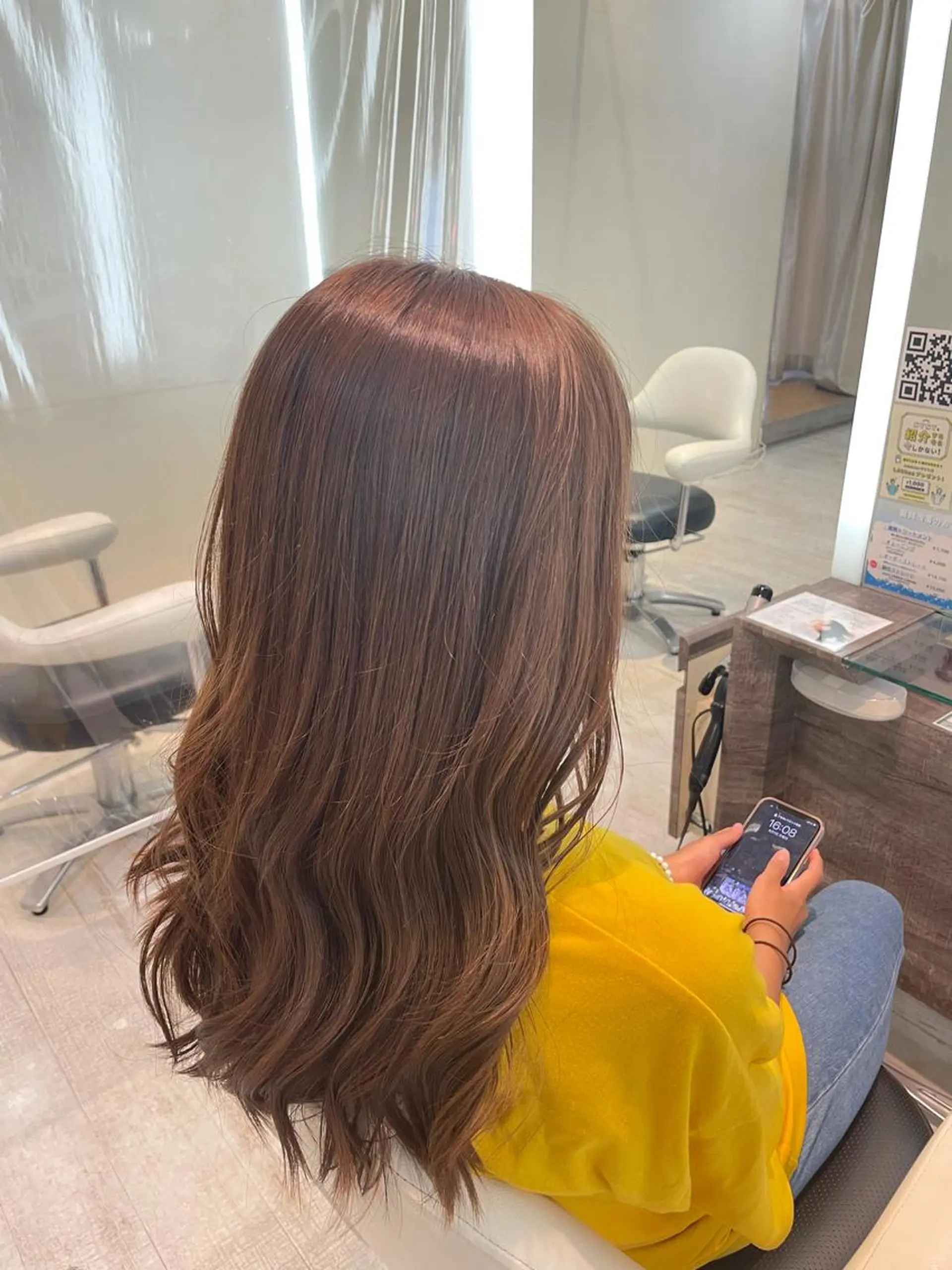 セミロング 淡路上新庄/髪質改善 .艶カラー/野口春貴のヘアスタイル