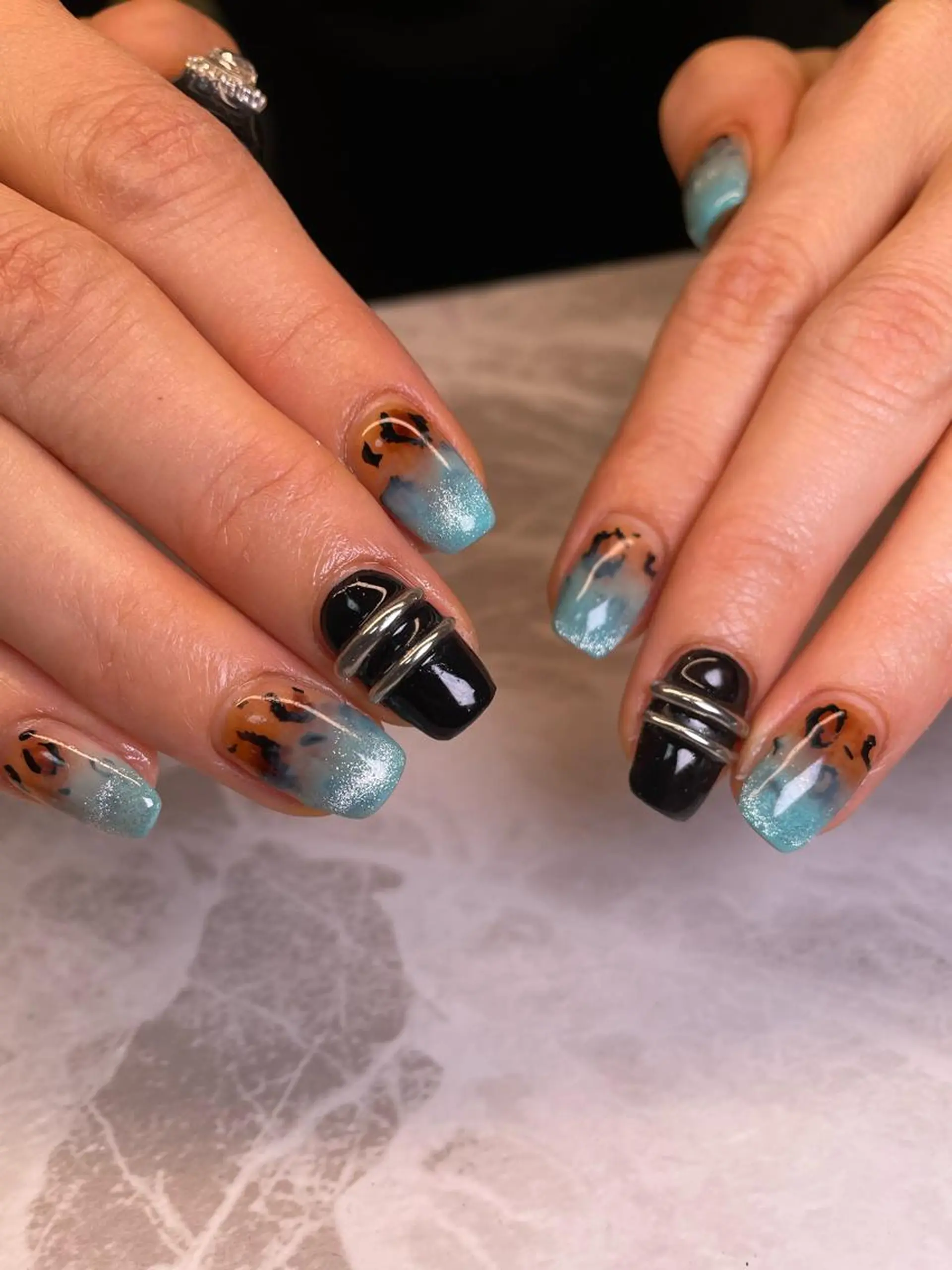 ネイル ハンドネイル YOUTH nails waxing所属・YOUTH natsumiのネイルデザイン