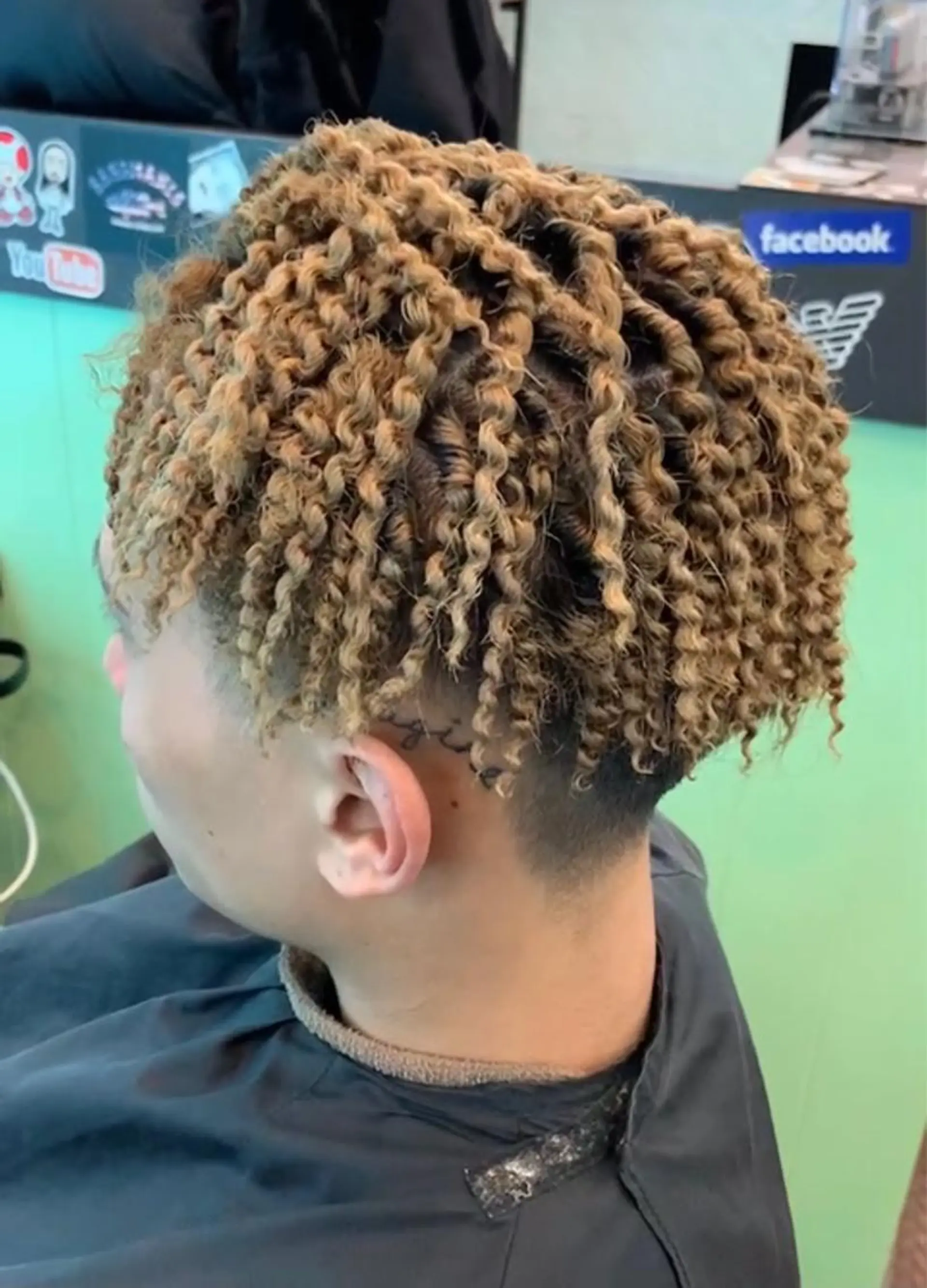 パーマ メンズ Le'a所属・渋谷/フェード/ 國分 翔のヘアスタイル