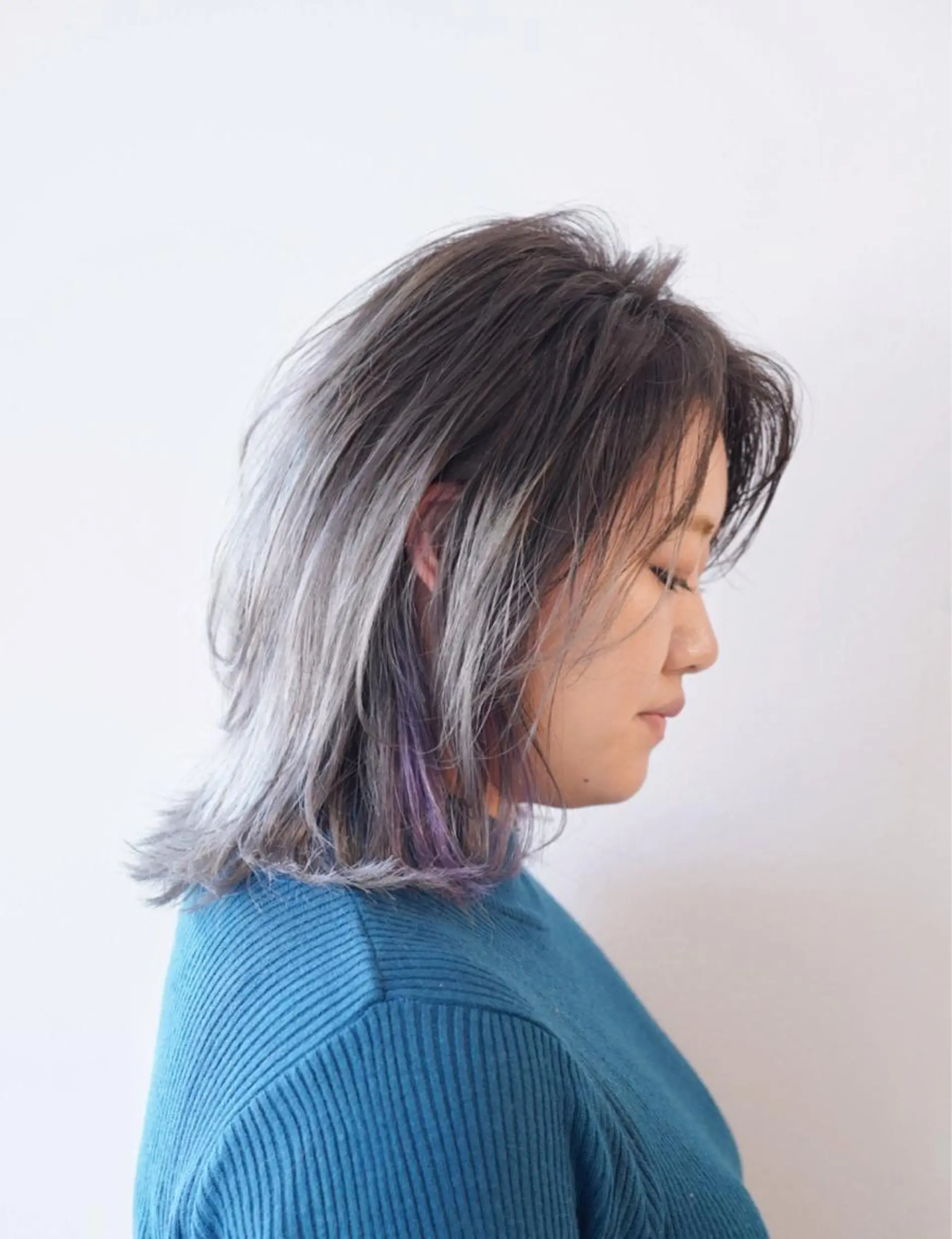 ミディアム カラー salon m ni サロンマーニ所属・久保田 一のヘアスタイル