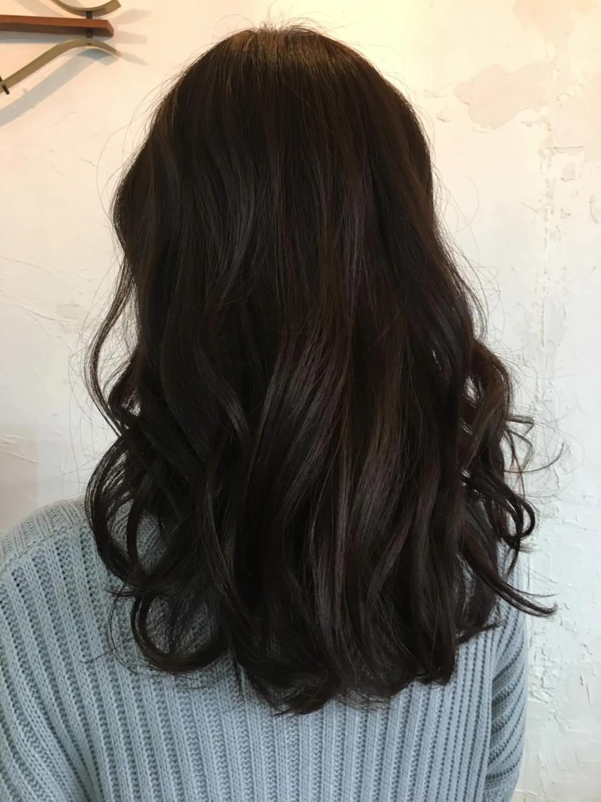 セミロング ヘアカラー 松田 由紀子のヘアスタイル