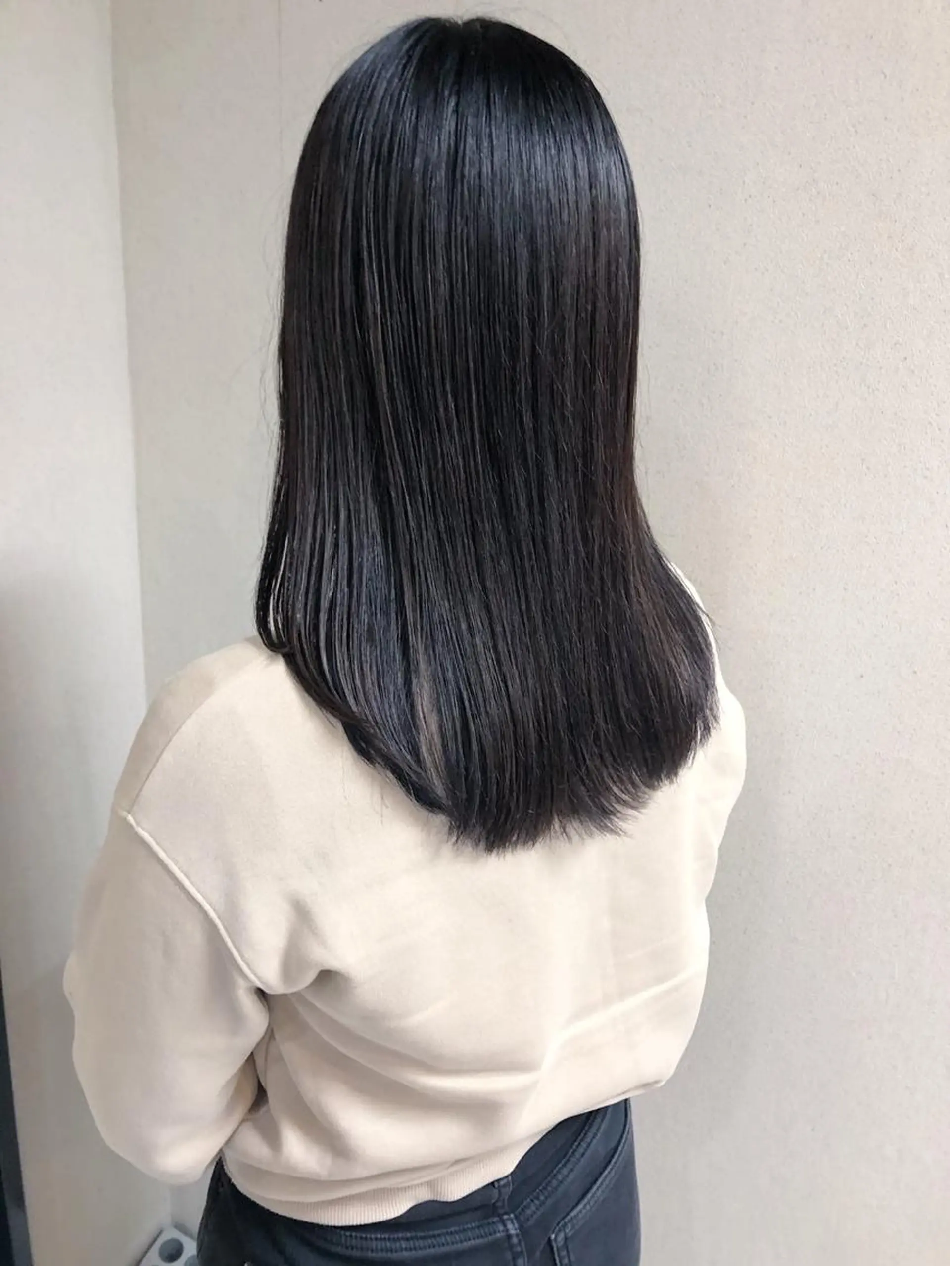 セミロング カラー ケアブリーチ /髪質 改善/古橋圭史郎のヘアスタイル