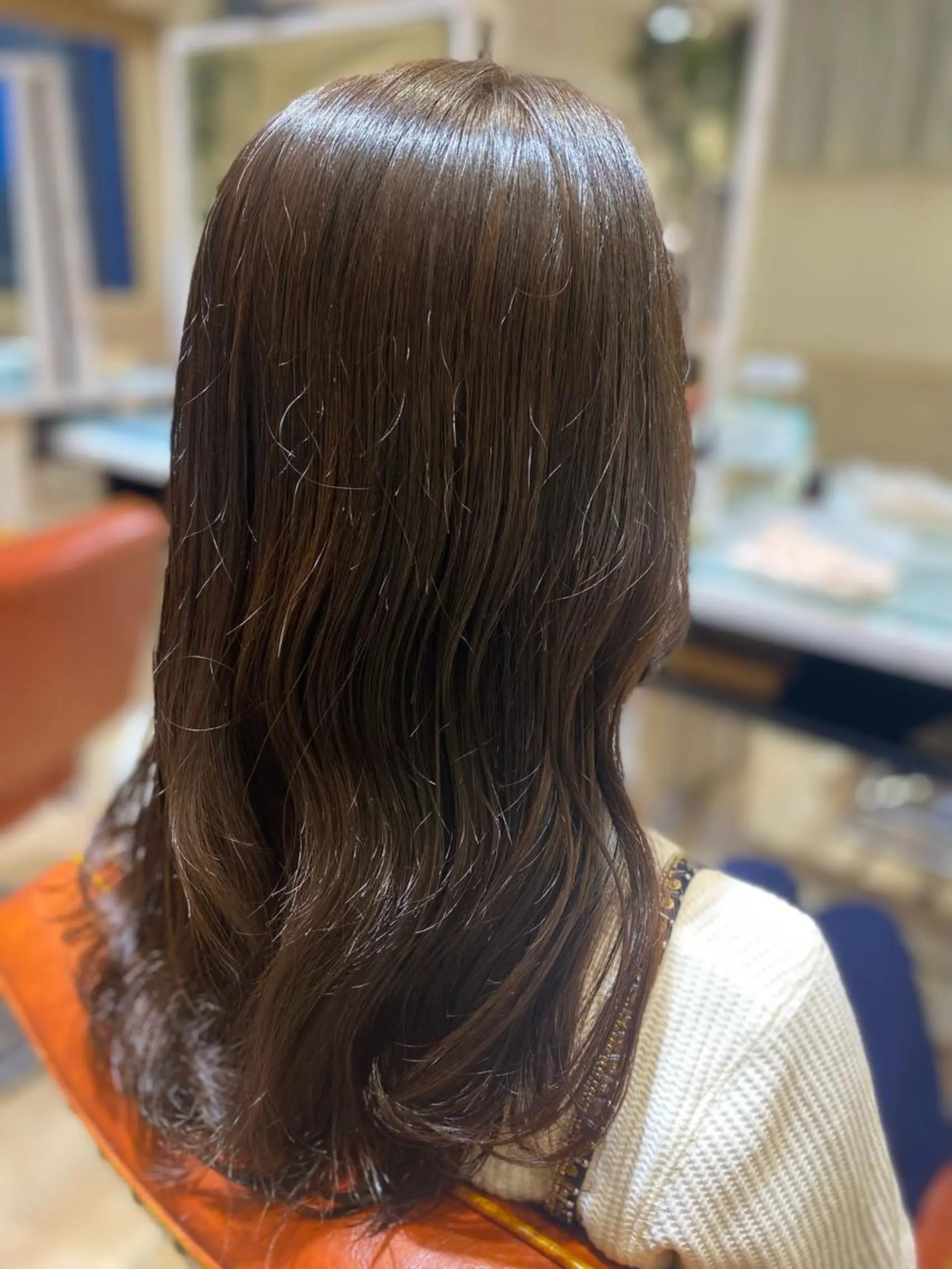 セミロング カラー 長坂 寧々のマツエク・マツパデザイン