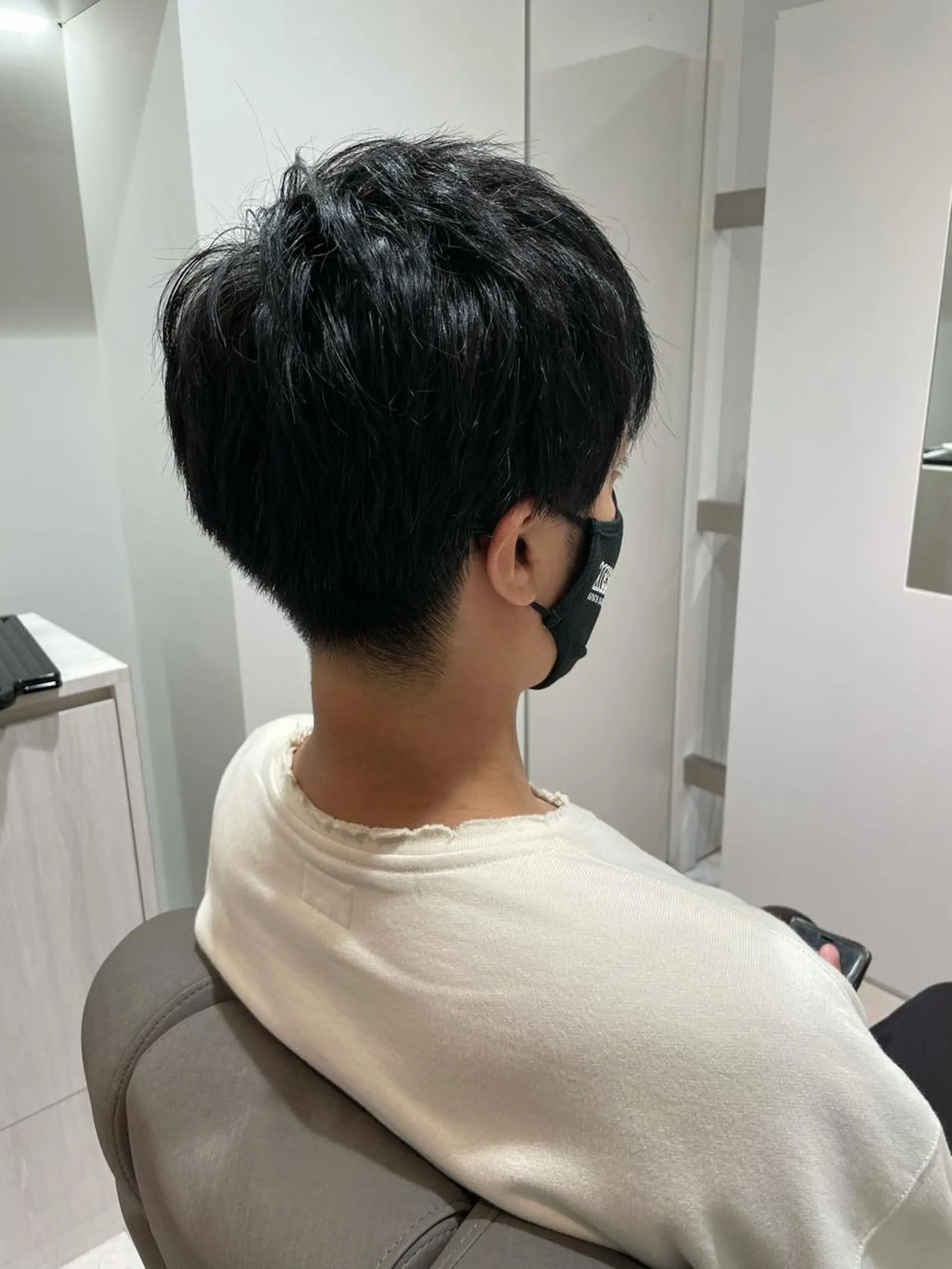 ショート ショートヘア 太田ありさ クリーミーヘアカラーのヘアスタイル