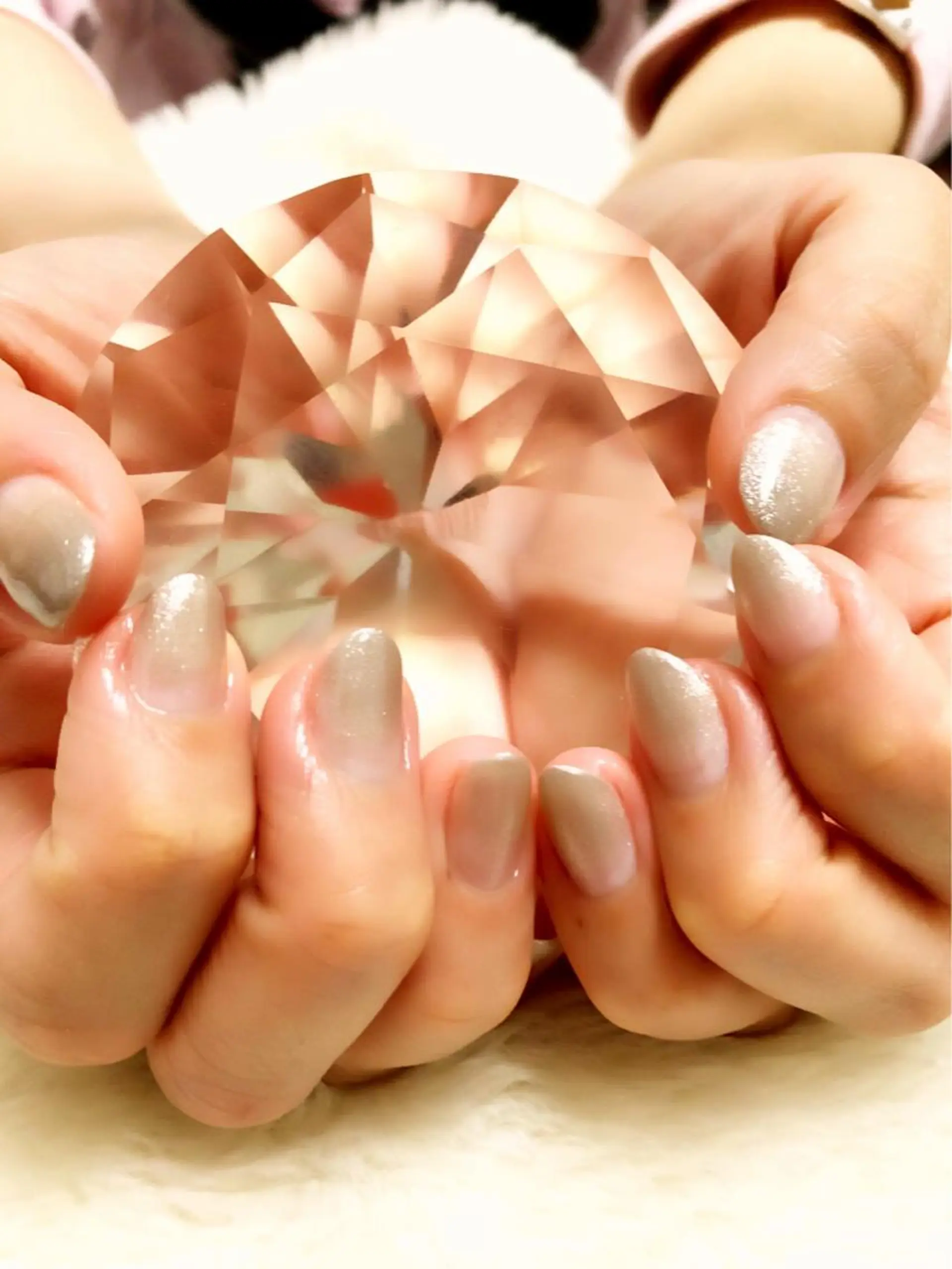 ネイル グラデーション マグネットネイル ネイルサロン ティンタ所属・馬場 典子のネイルデザイン