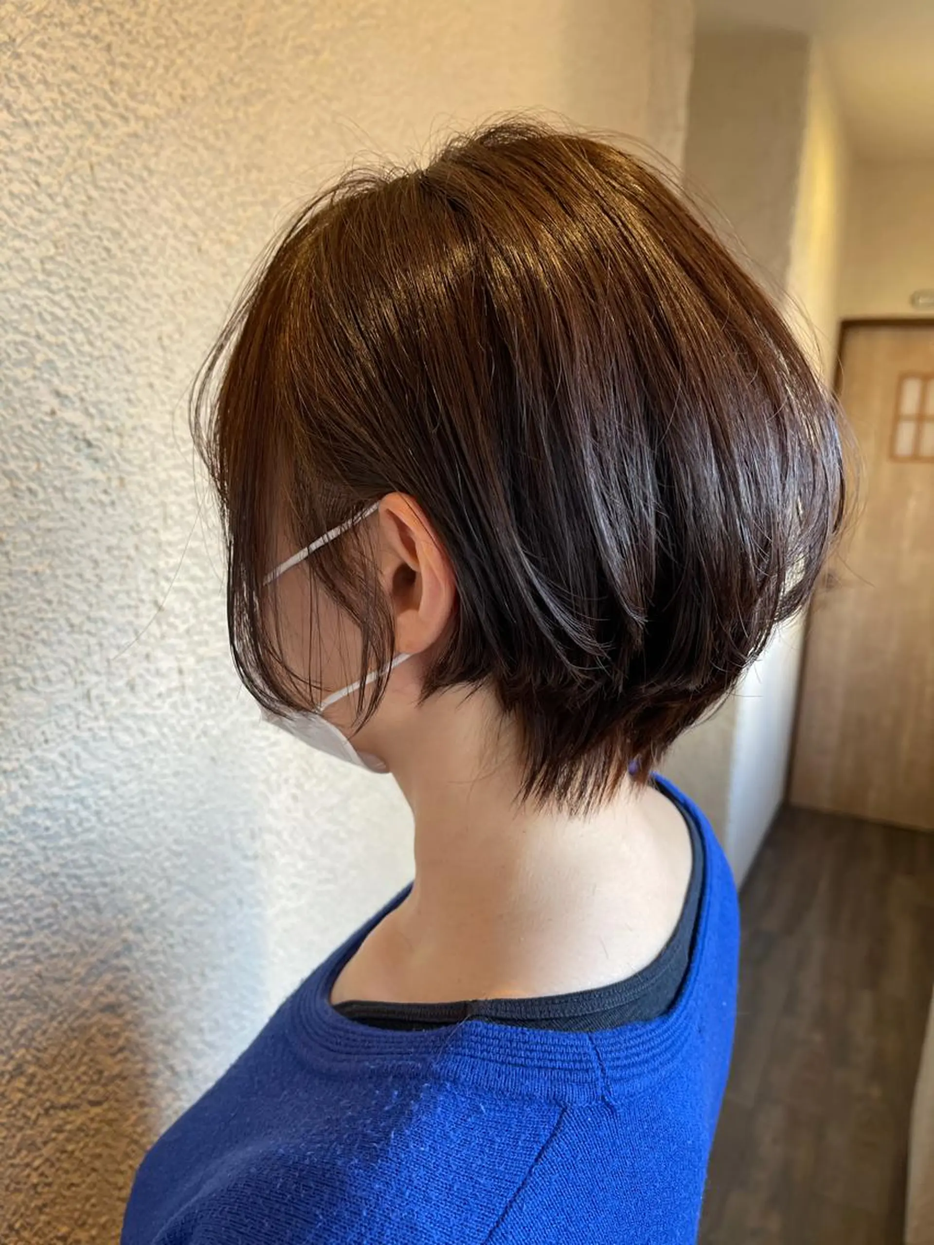 ショート ショートヘア 磧本 祐里恵のヘアスタイル