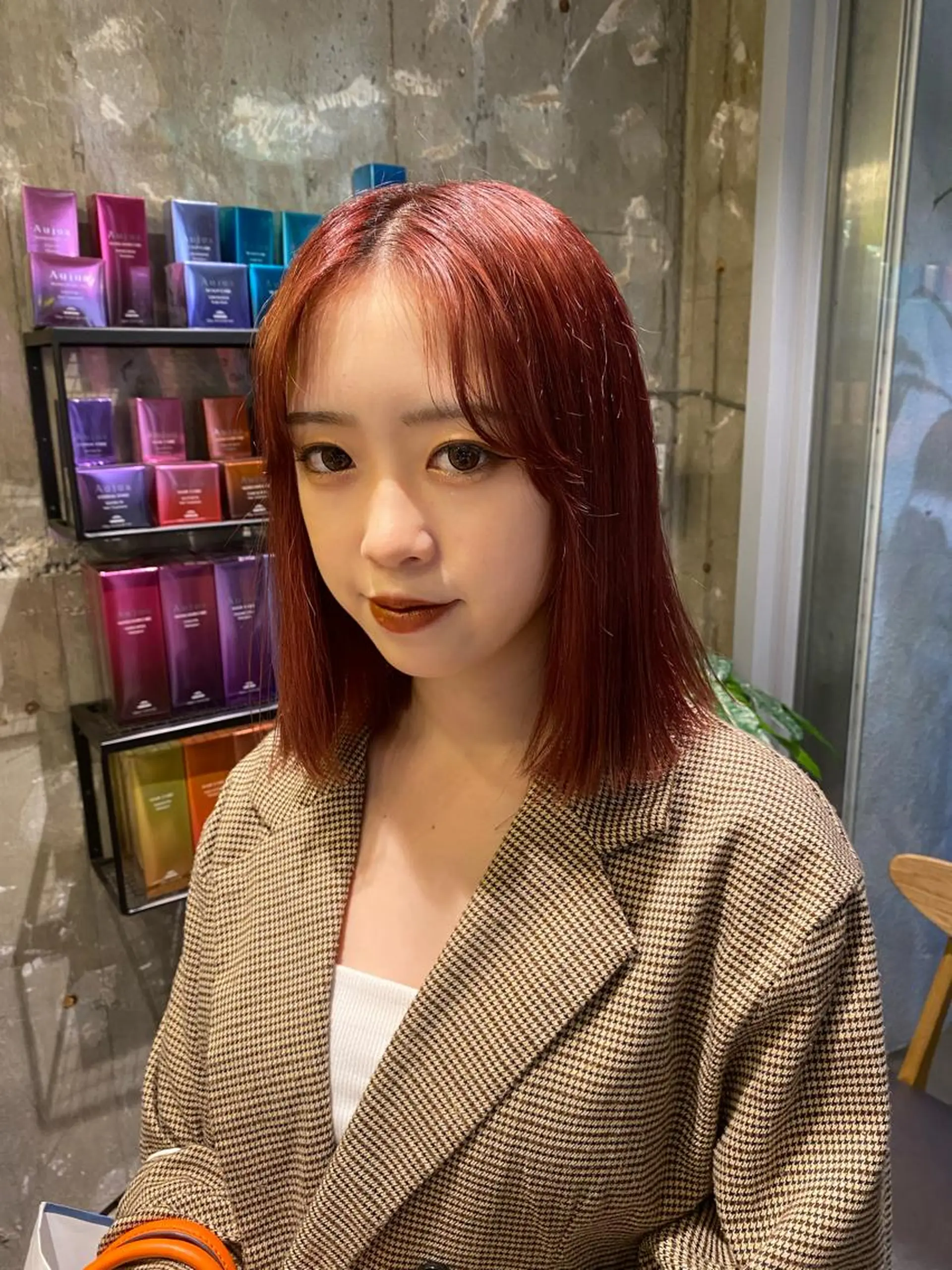 カラー ヘアカラー 🦋女子ウケメンズ パーマYUI🦋のヘアスタイル