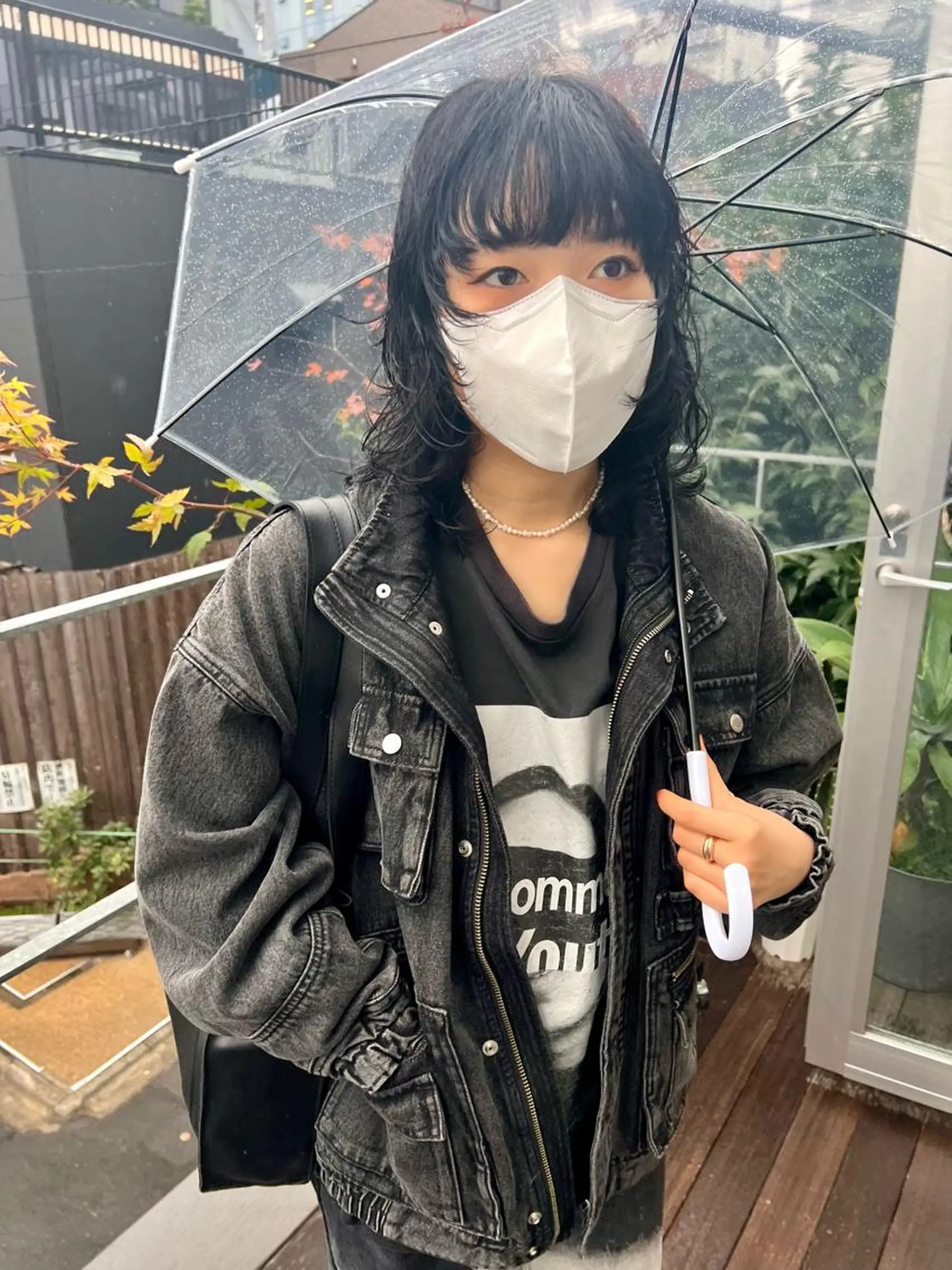 ミディアム パーマ ミディアムパーマ 顔周りカット ニュアンスパーマ sakoda shunkiのヘアスタイル