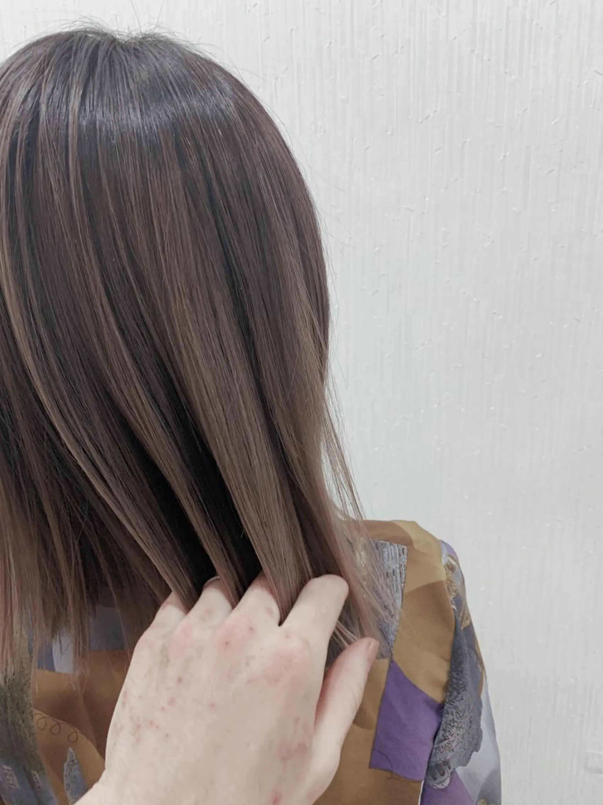 ミディアム カラー 🌿nudeカラー/ レイヤー/藤原🌿のヘアスタイル