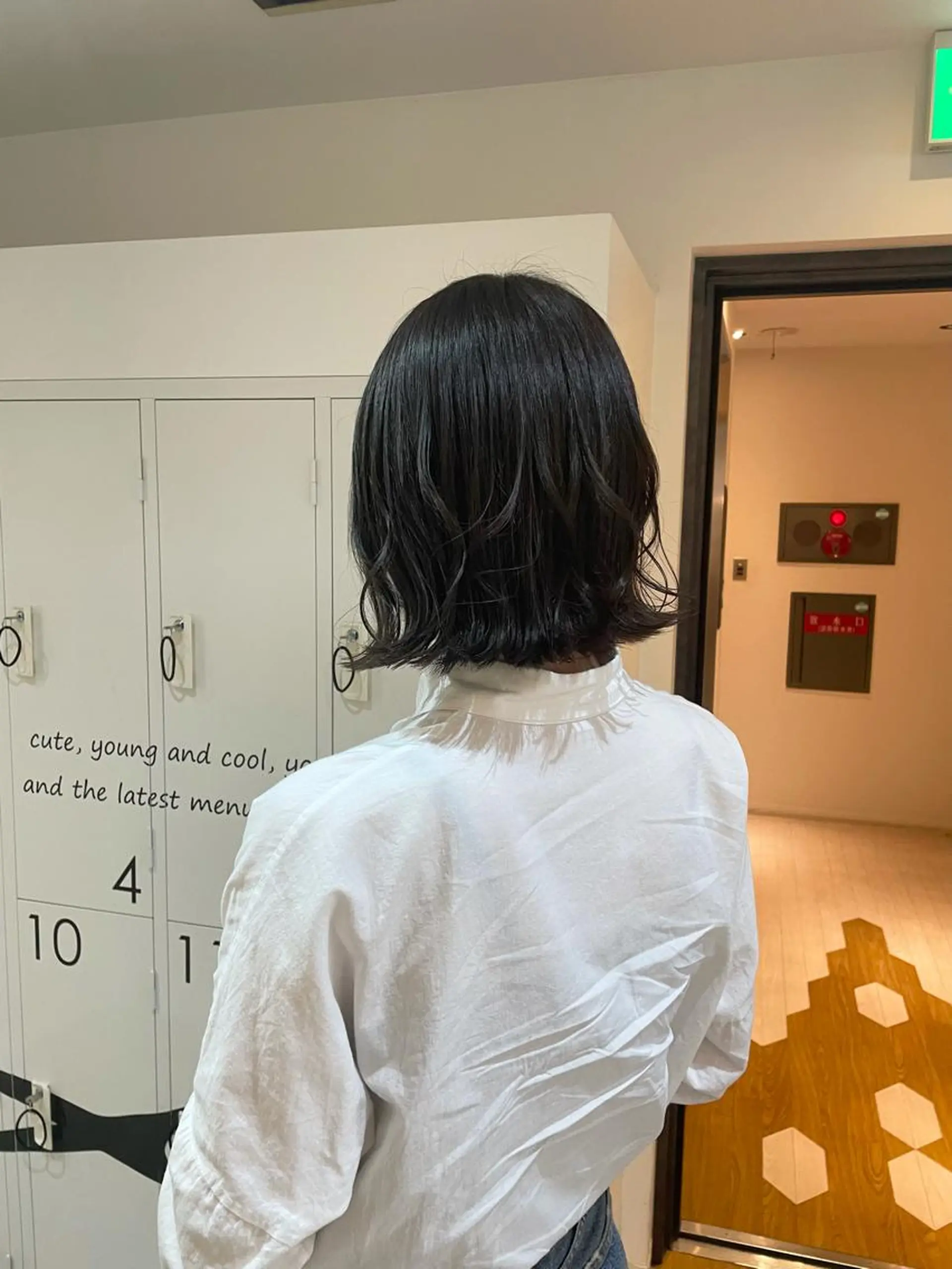 ショート カラー ヤマナカ エリカのヘアスタイル