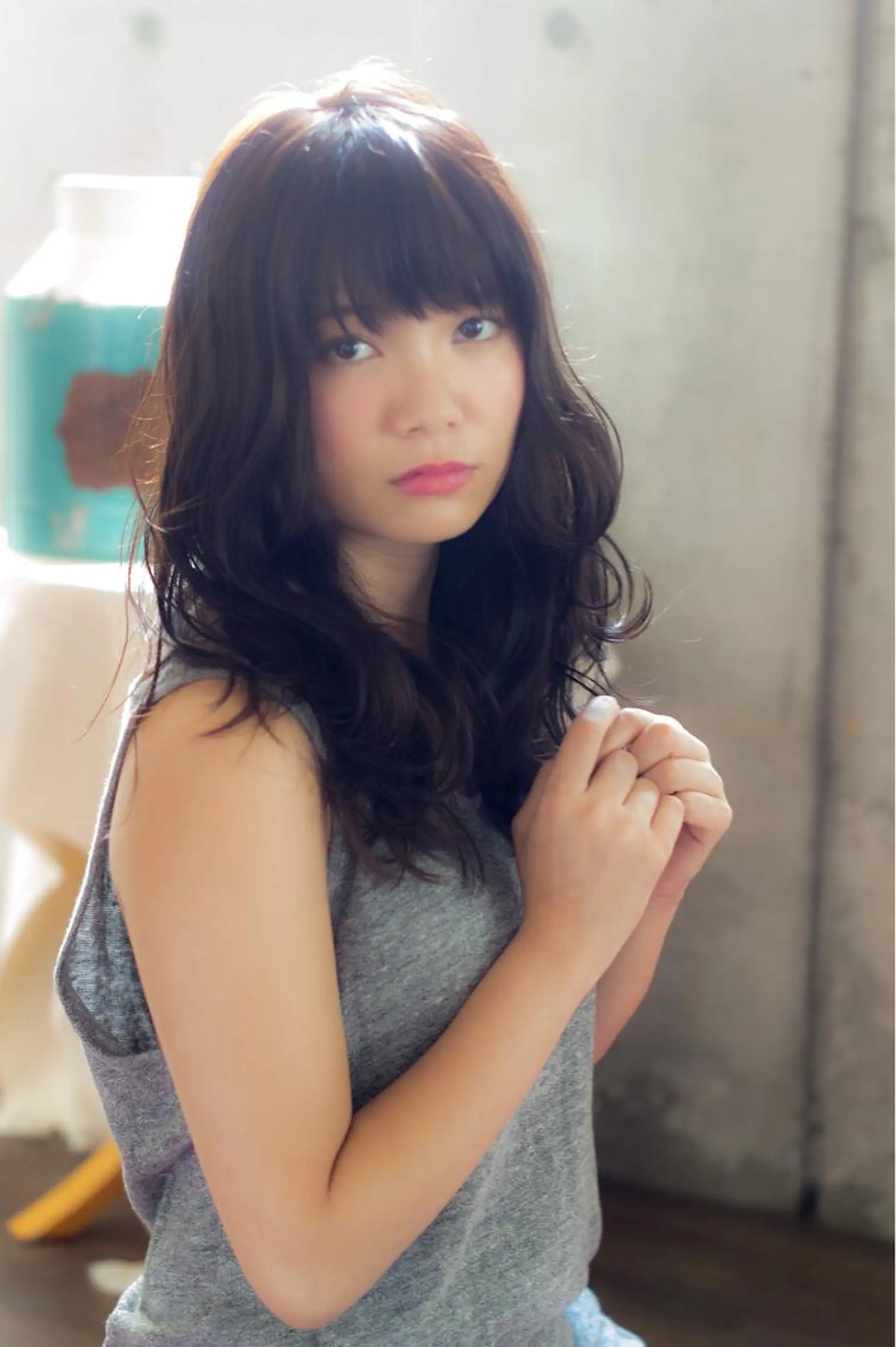 セミロング カラー パーマ clan五反田所属・髪質改善、縮毛矯正 店長浅野太郎のヘアスタイル