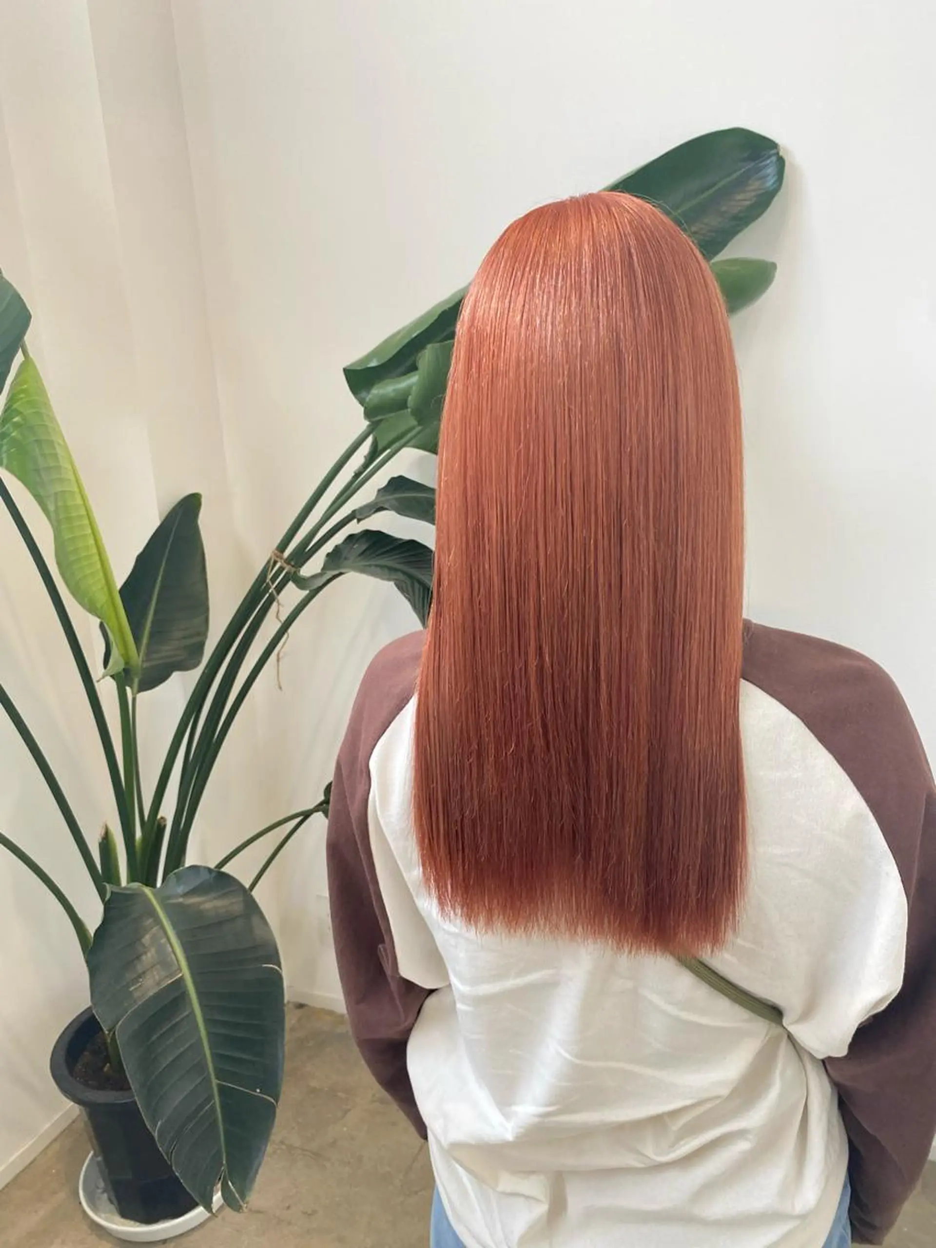 ロング カラー カット ヘアカラー 藤野 凪沙のヘアスタイル