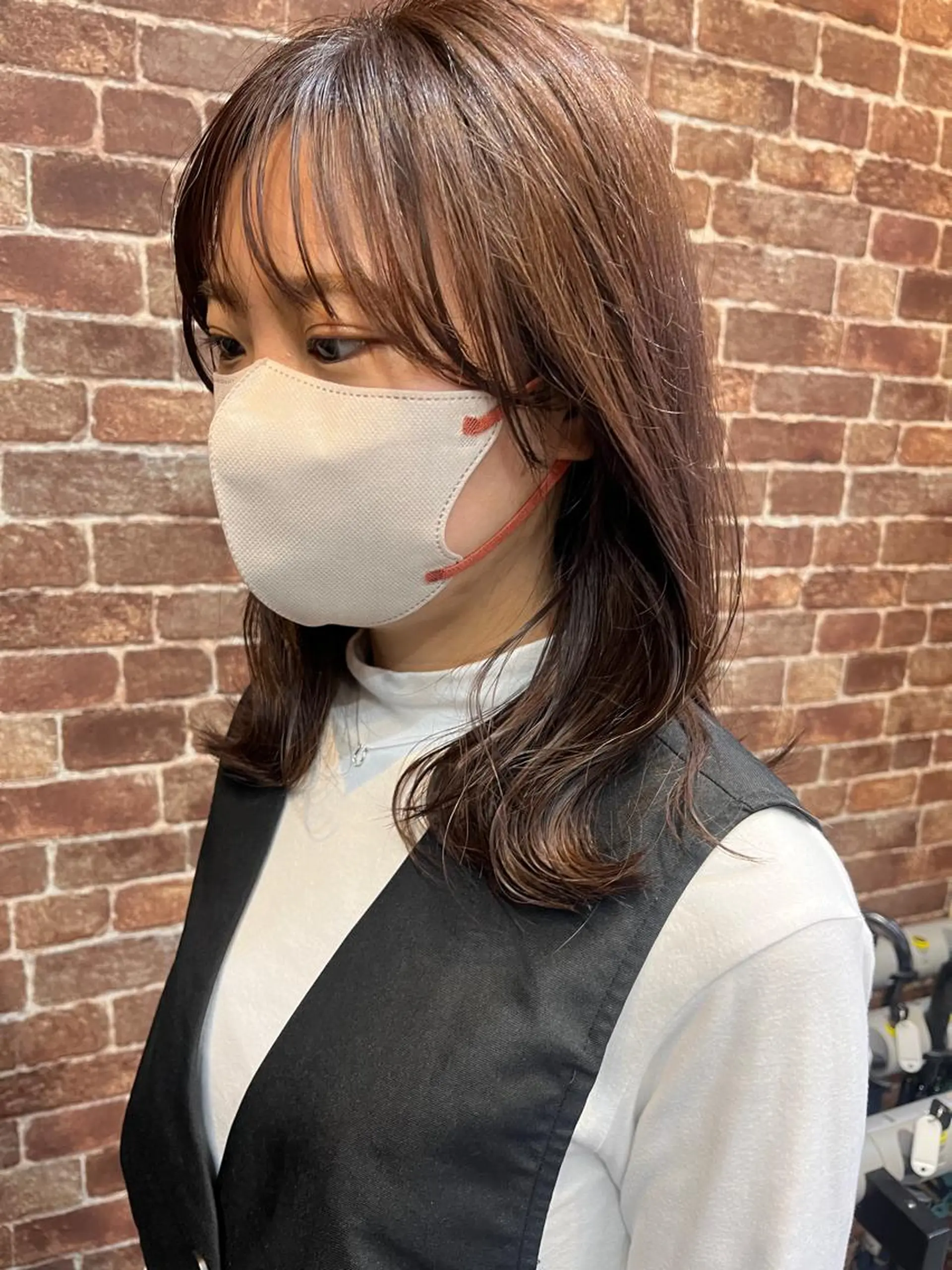 ミディアム カラー パーマ ヘアアレンジ メンズ キッズ ネイル マツエク・マツパ アイブロウ メンズブリーチ メンズハイライト メンズインナーカラー メンズ韓国風 ブリーチ カット トリートメント ヘッドスパ times salon名駅所属・久木原 ゆりのヘアスタイル