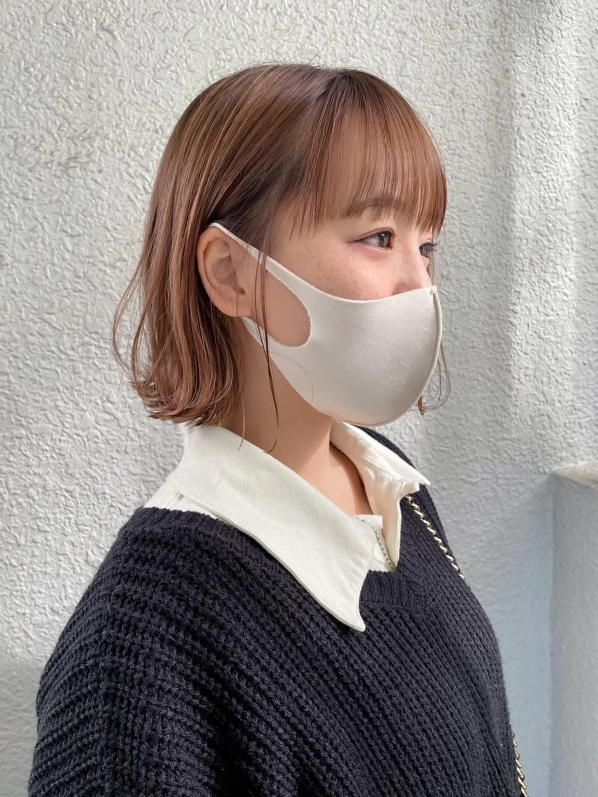 ミディアム カラー ボブ ボブ/レイヤー 🌟梅田盛一🌟のヘアスタイル