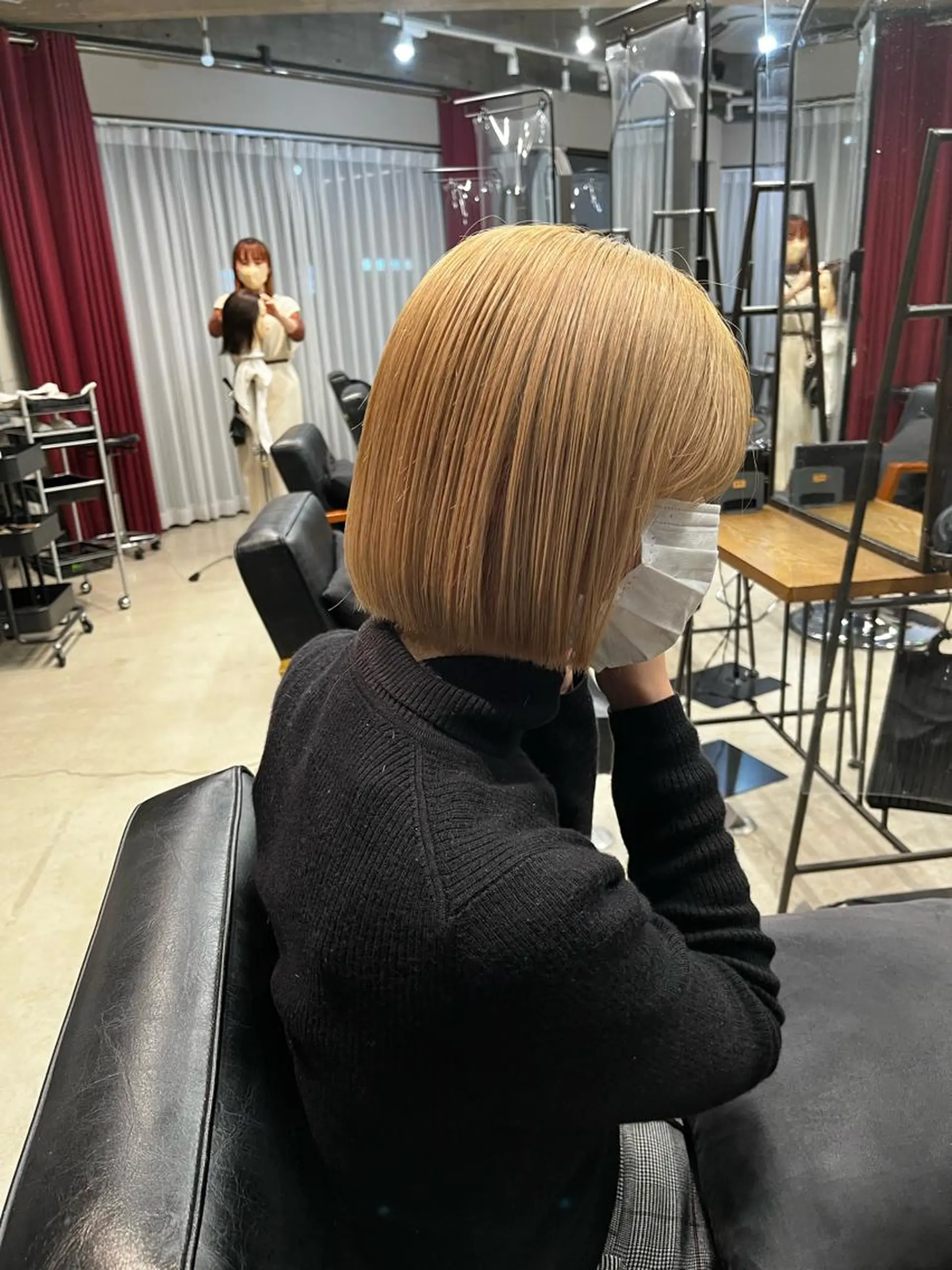 ミディアム パーマ特化美容師 mikuのヘアスタイル