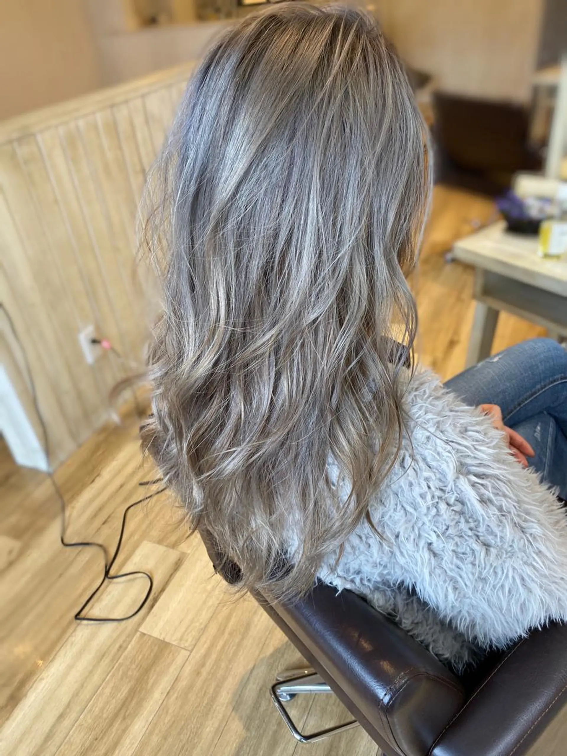 ロング 髪質改善/ ブリーチ/中尾のヘアスタイル