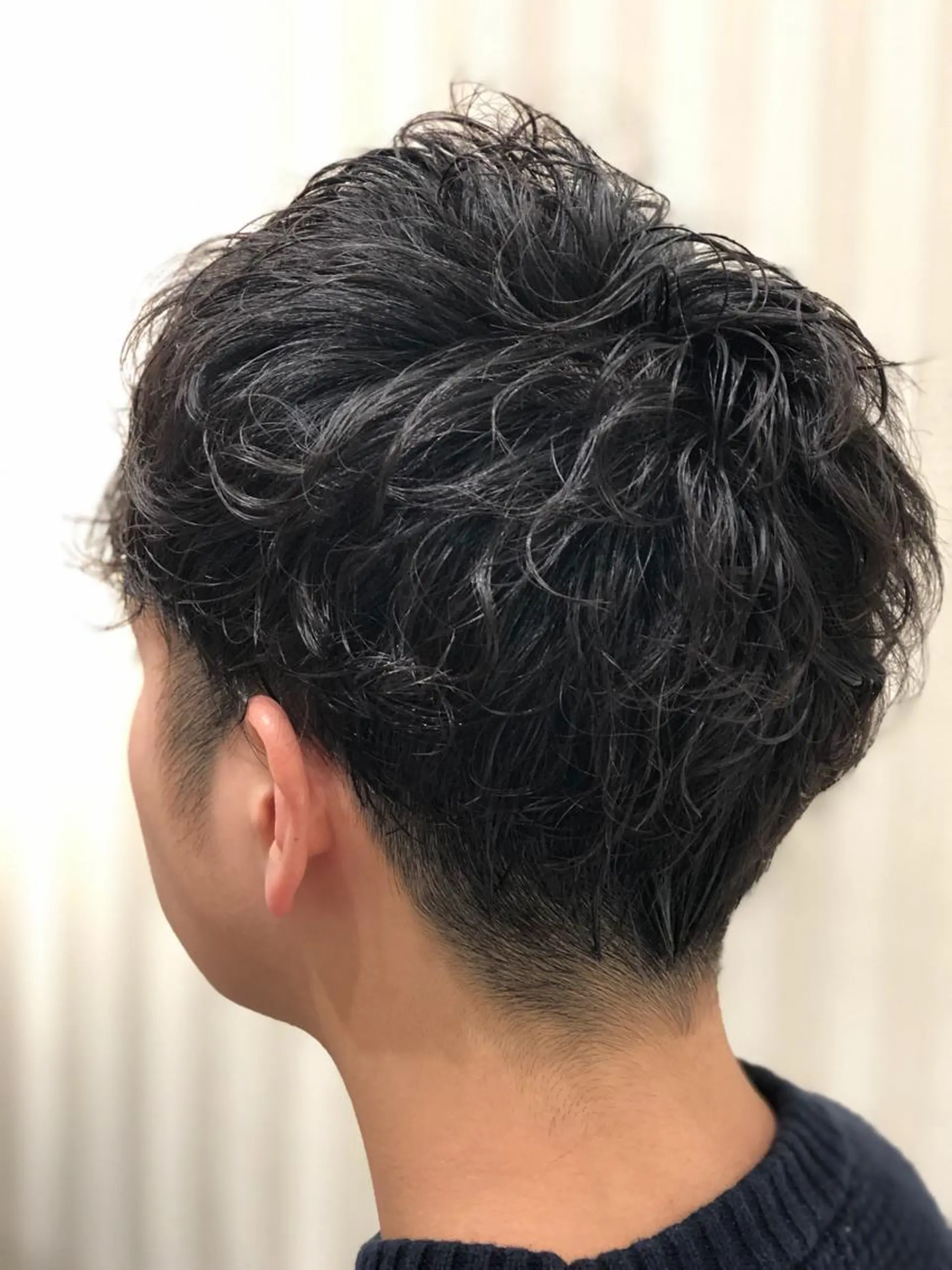 ショート パーマ メンズ メンズパーマ カット ヘアカラー パーマ ✨美髪矯正の専門家✨ 髪質改善　松村のヘアスタイル