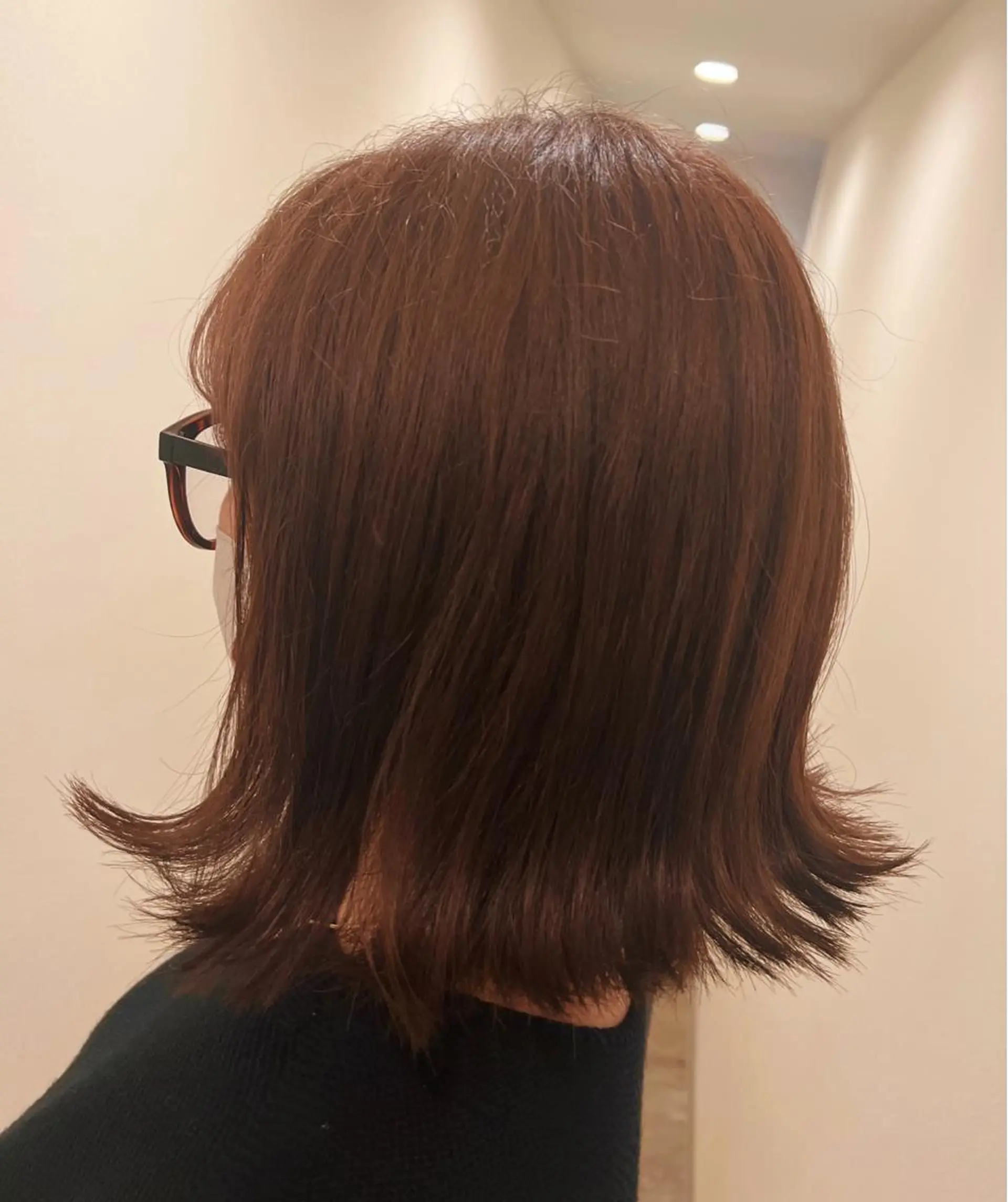 ミディアム カラー ROZA germe所属・ROZAgerme 落海一花🦋のヘアスタイル