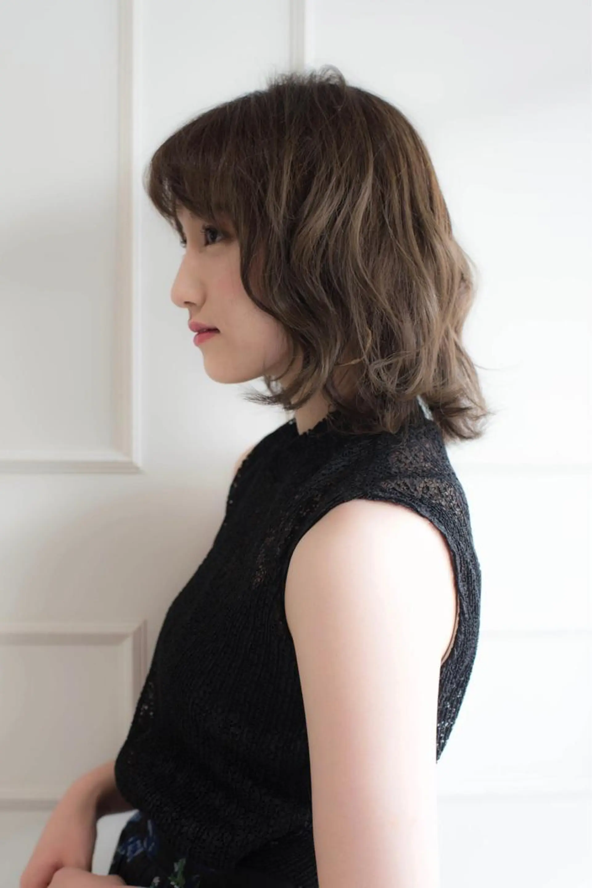 ミディアム 三宅 涼馬のヘアスタイル