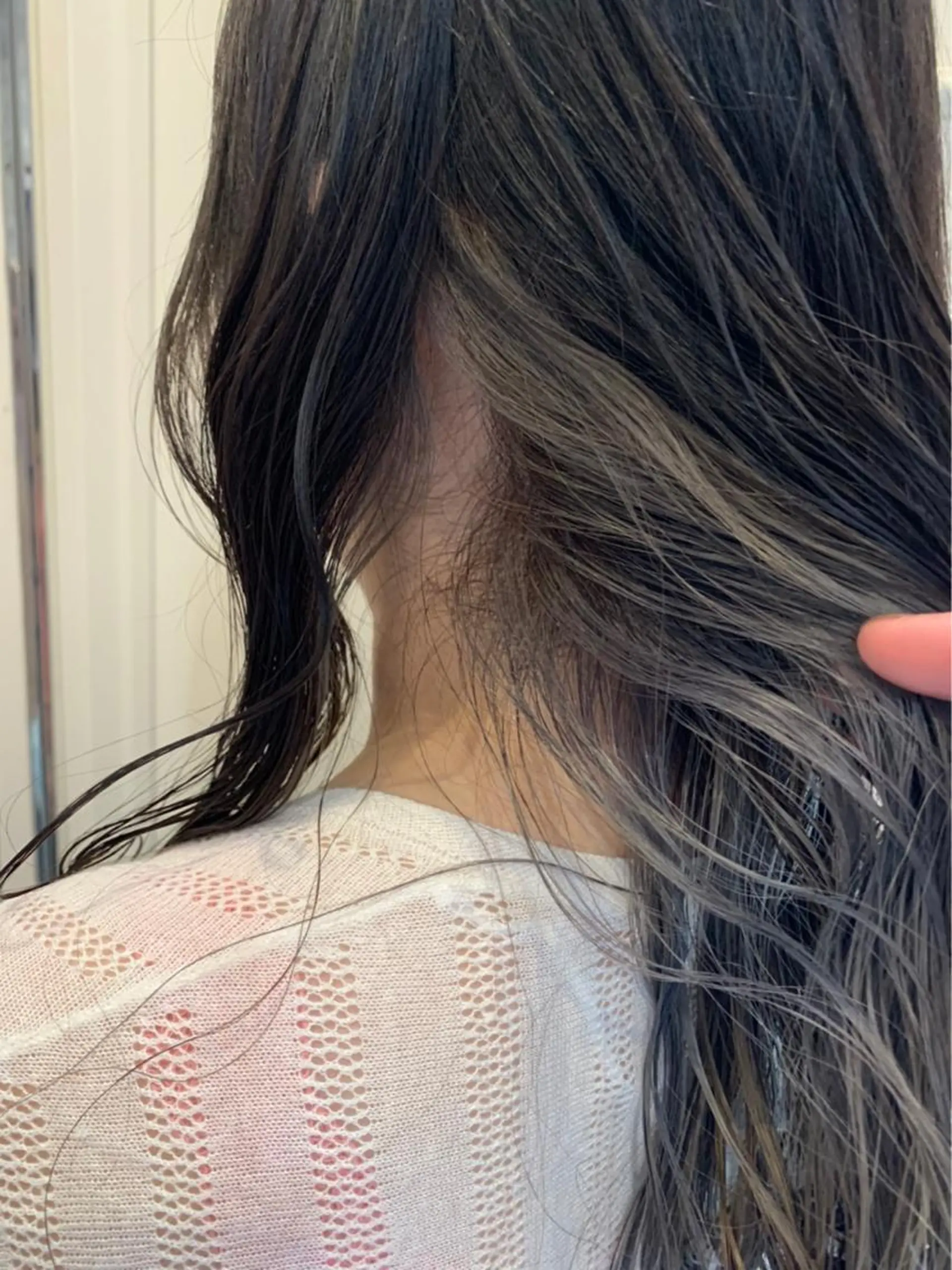 ロング カラー シルバー 🫟Blanco🫟 Color&Careのヘアスタイル