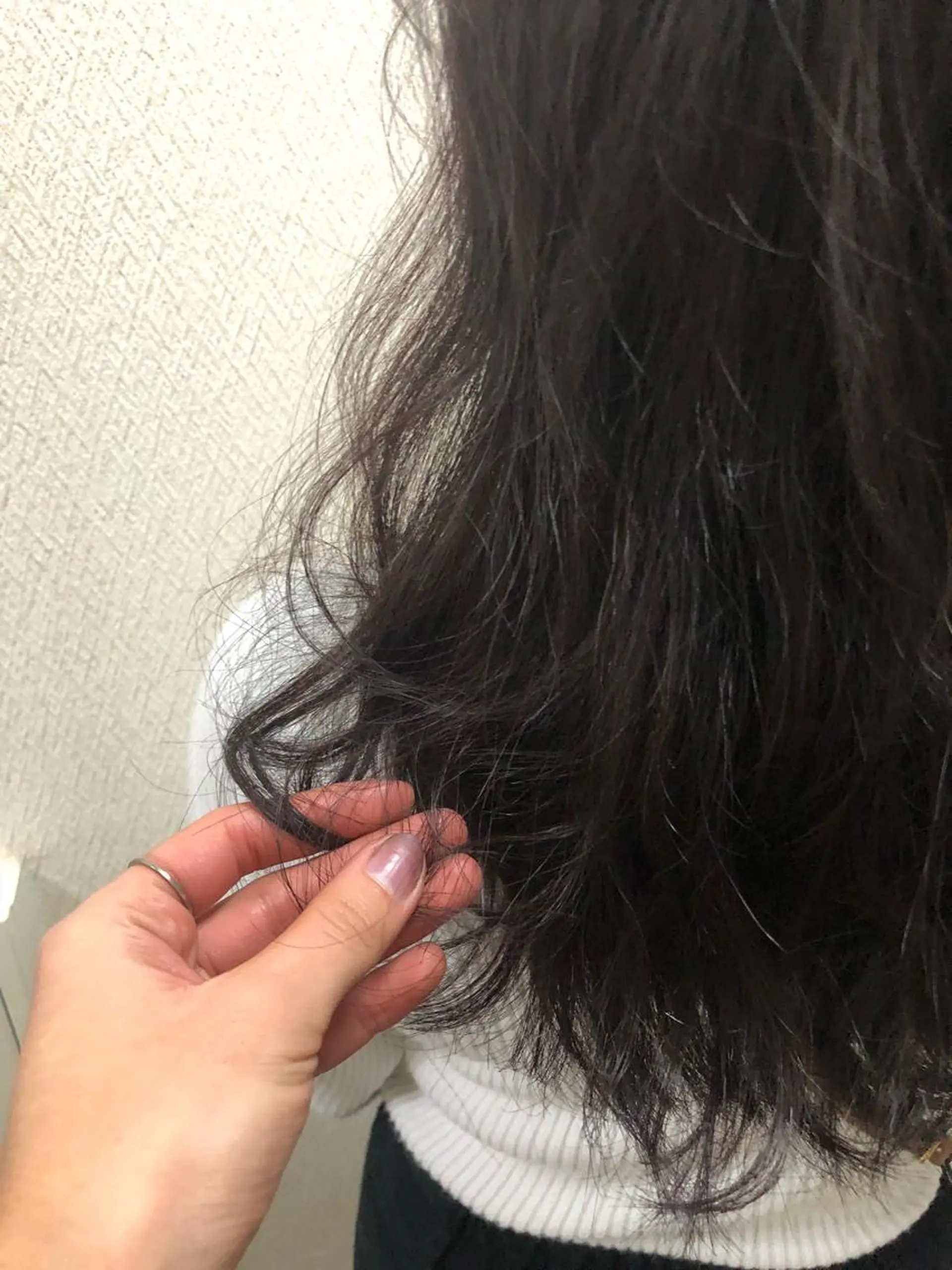 セミロング 水野 雪 /パーマ/暖色カラーのヘアスタイル