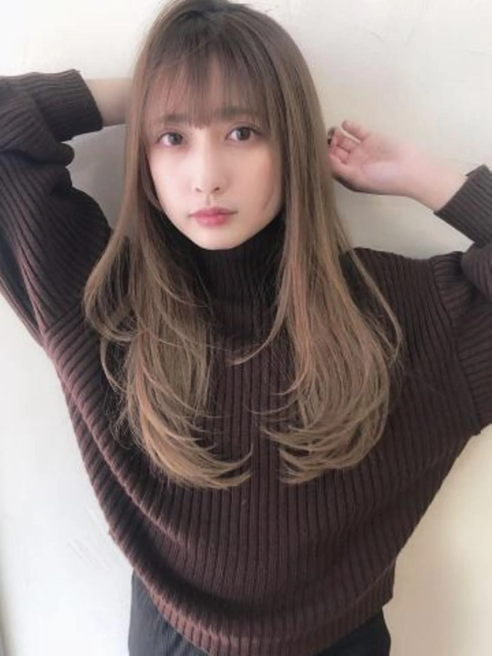 ロング 髪質改善/艶カラー 前川南のヘアスタイル