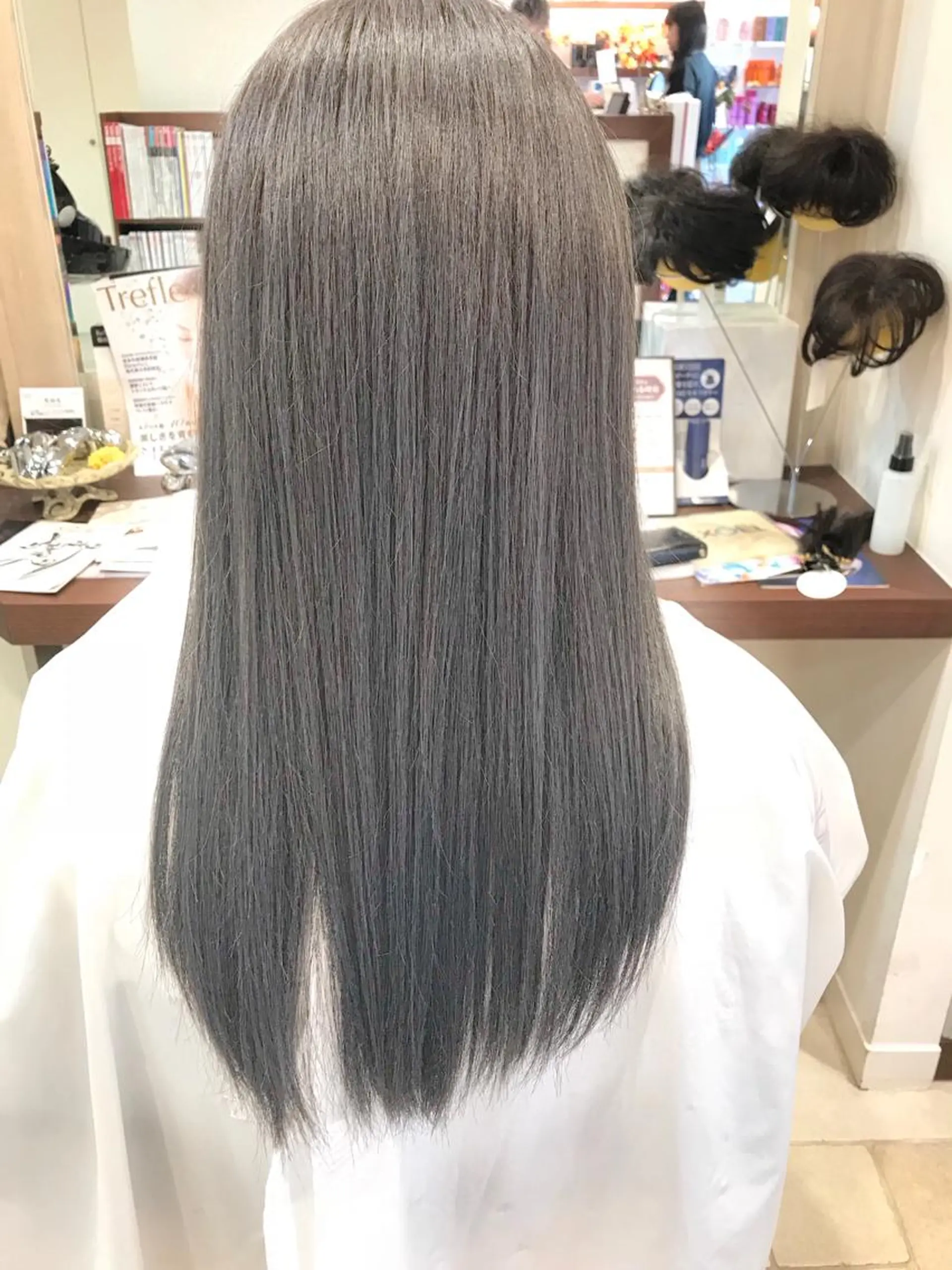 ロング カラー 島袋 ナオユキのヘアスタイル
