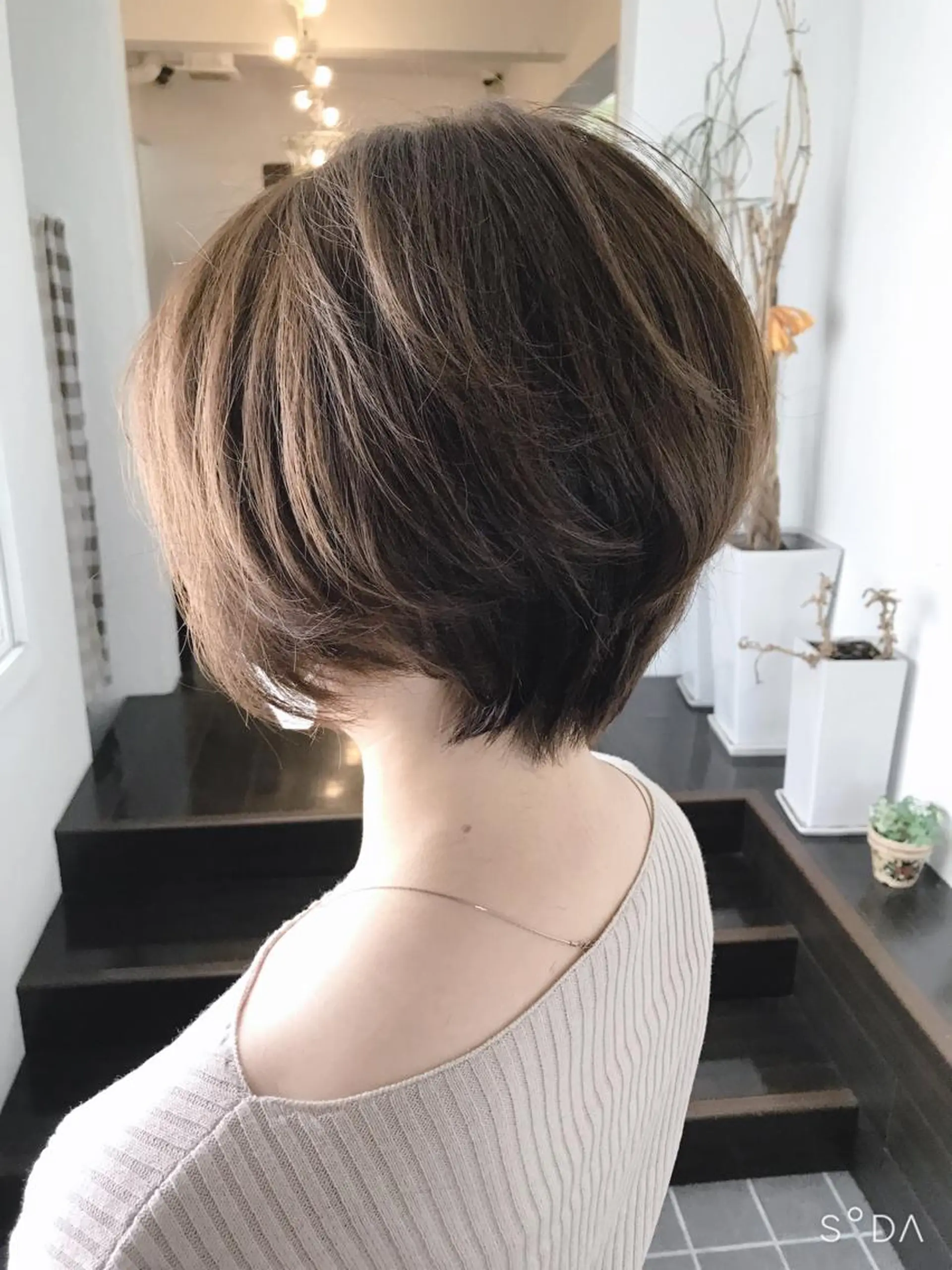 ショート カラー 上田 直樹のヘアスタイル