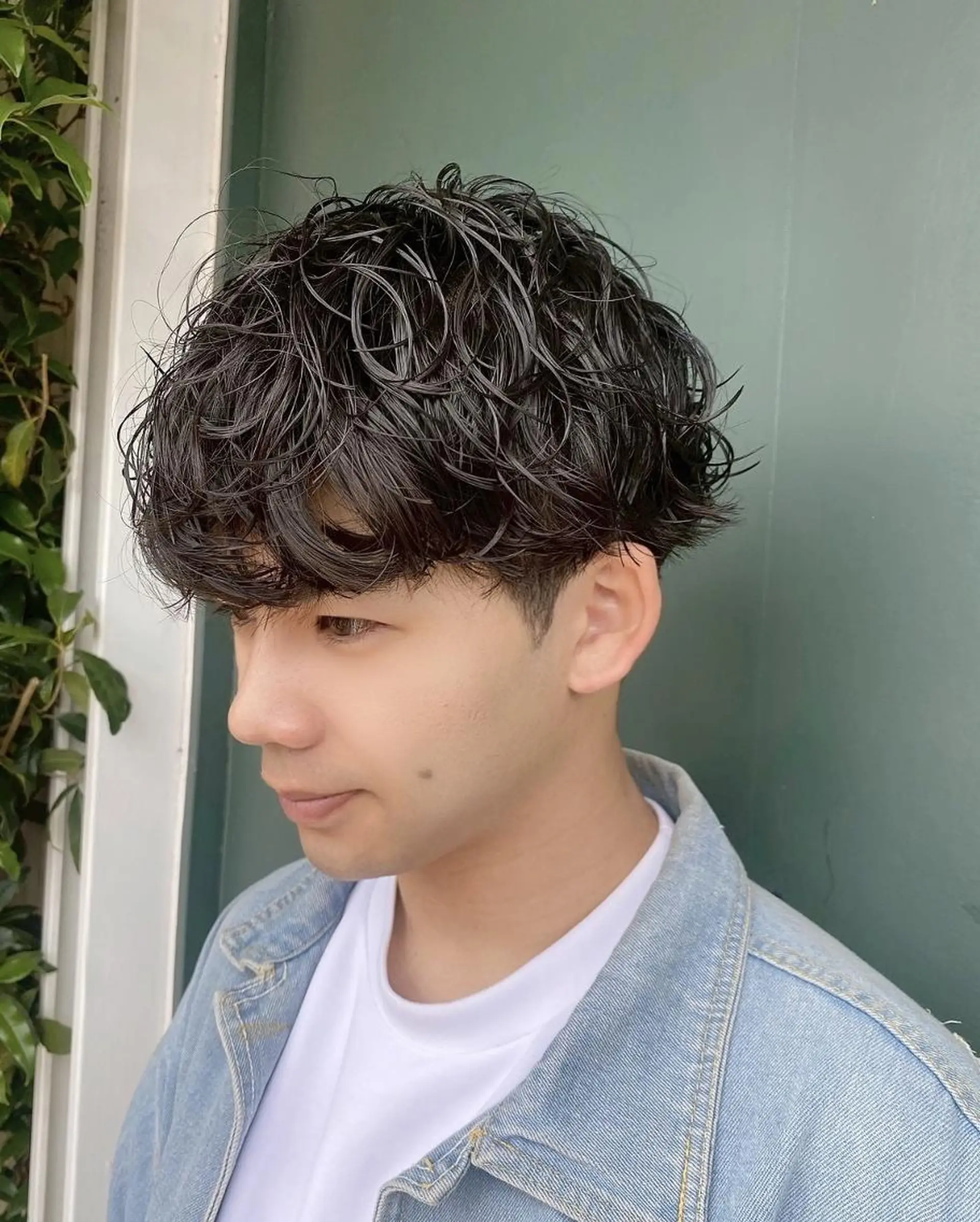 ショート カット パーマ ☘️カワベ　ユキヒト /EDAME 店長のヘアスタイル