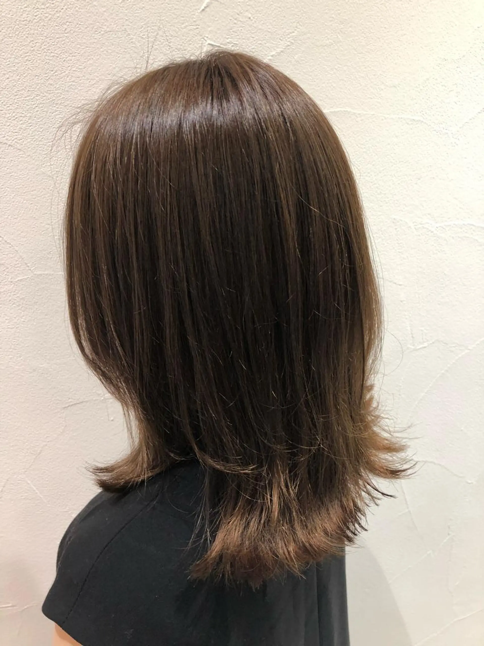 セミロング カラー Ash中目黒店 榊間茜のヘアスタイル