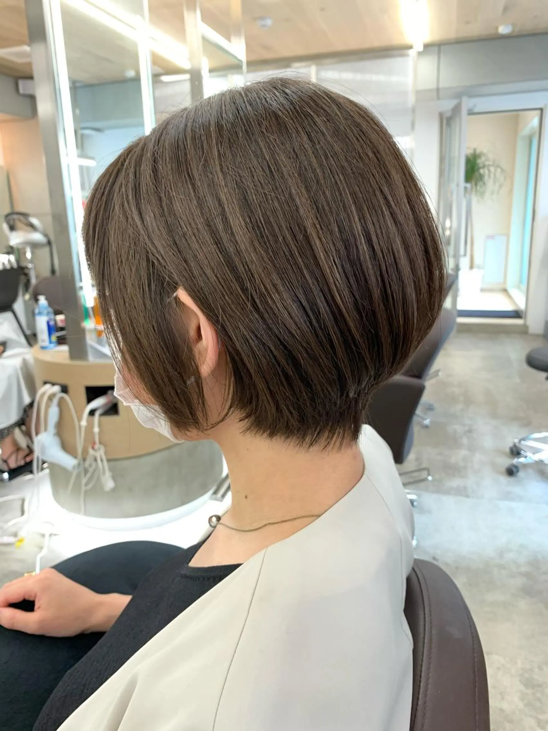 ショート カラー Silk-lei【銀座店】所属・銀座/美髪縮毛矯正 /髪質改善/山本翔華のヘアスタイル