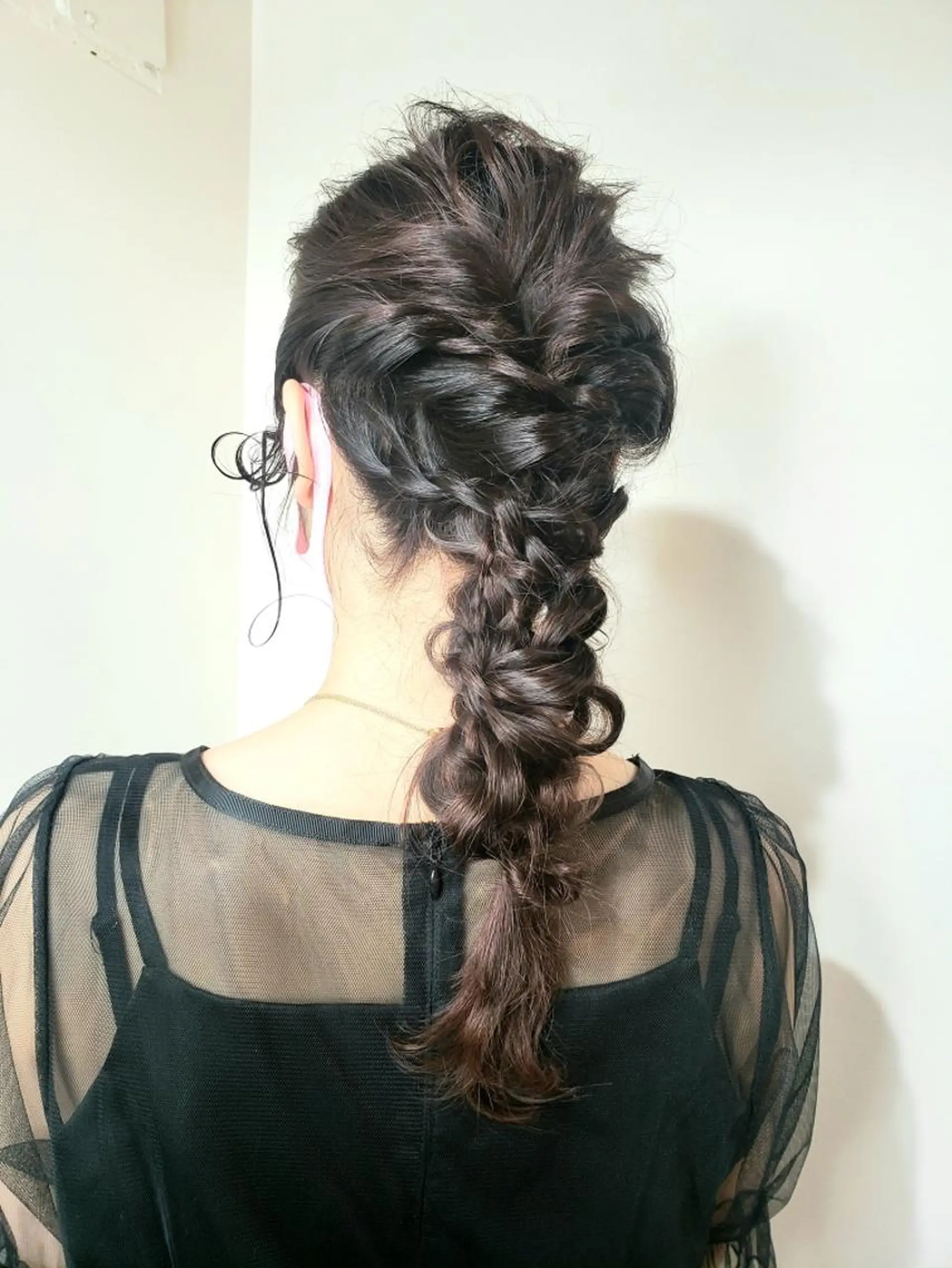 ヘアアレンジ ヘアセット 🇰🇷透明感×ハイ トーン🌟tomoのヘアスタイル