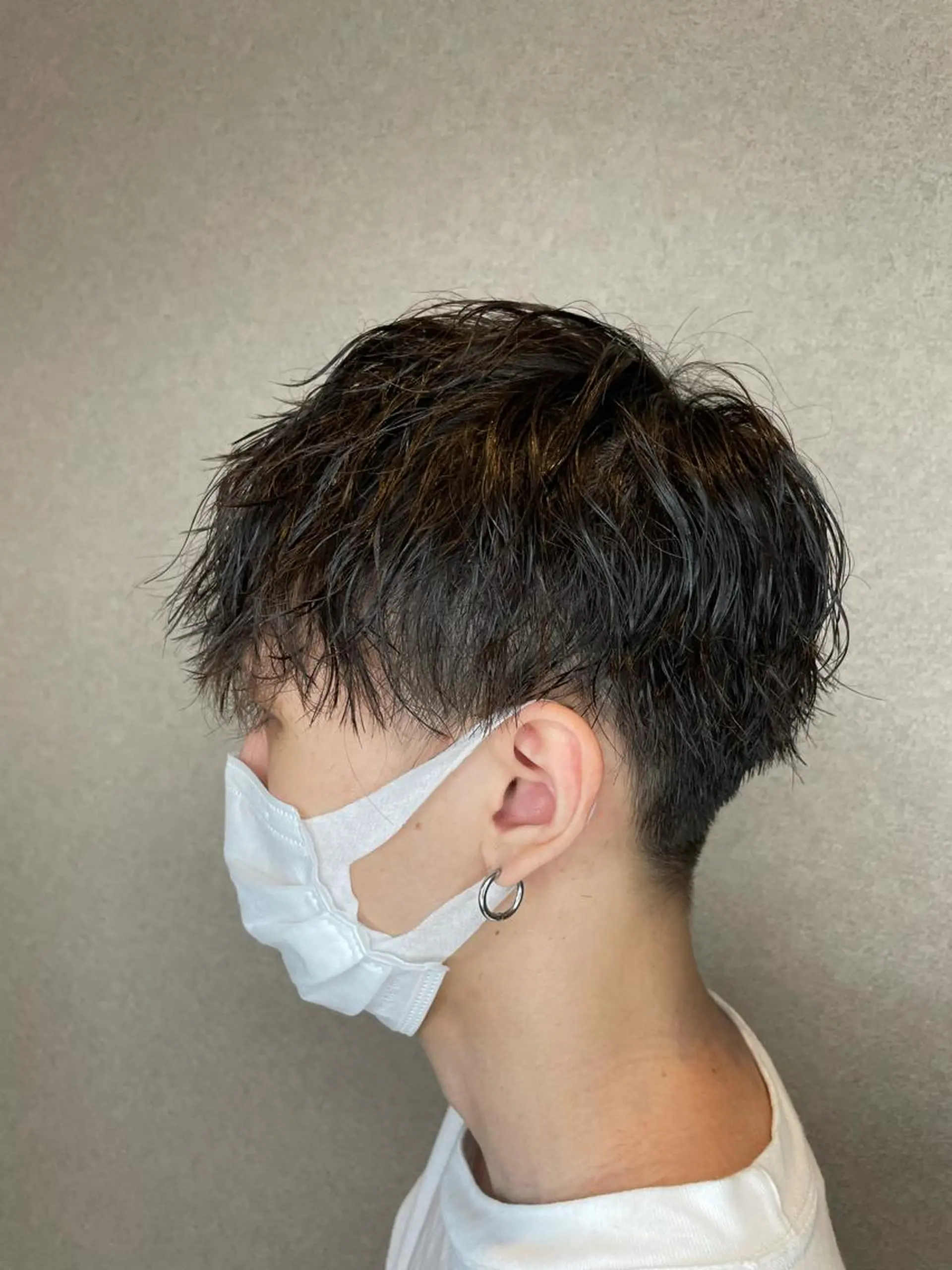 ショート カット パーマ clocca所属・鵜飼 真伍のヘアスタイル