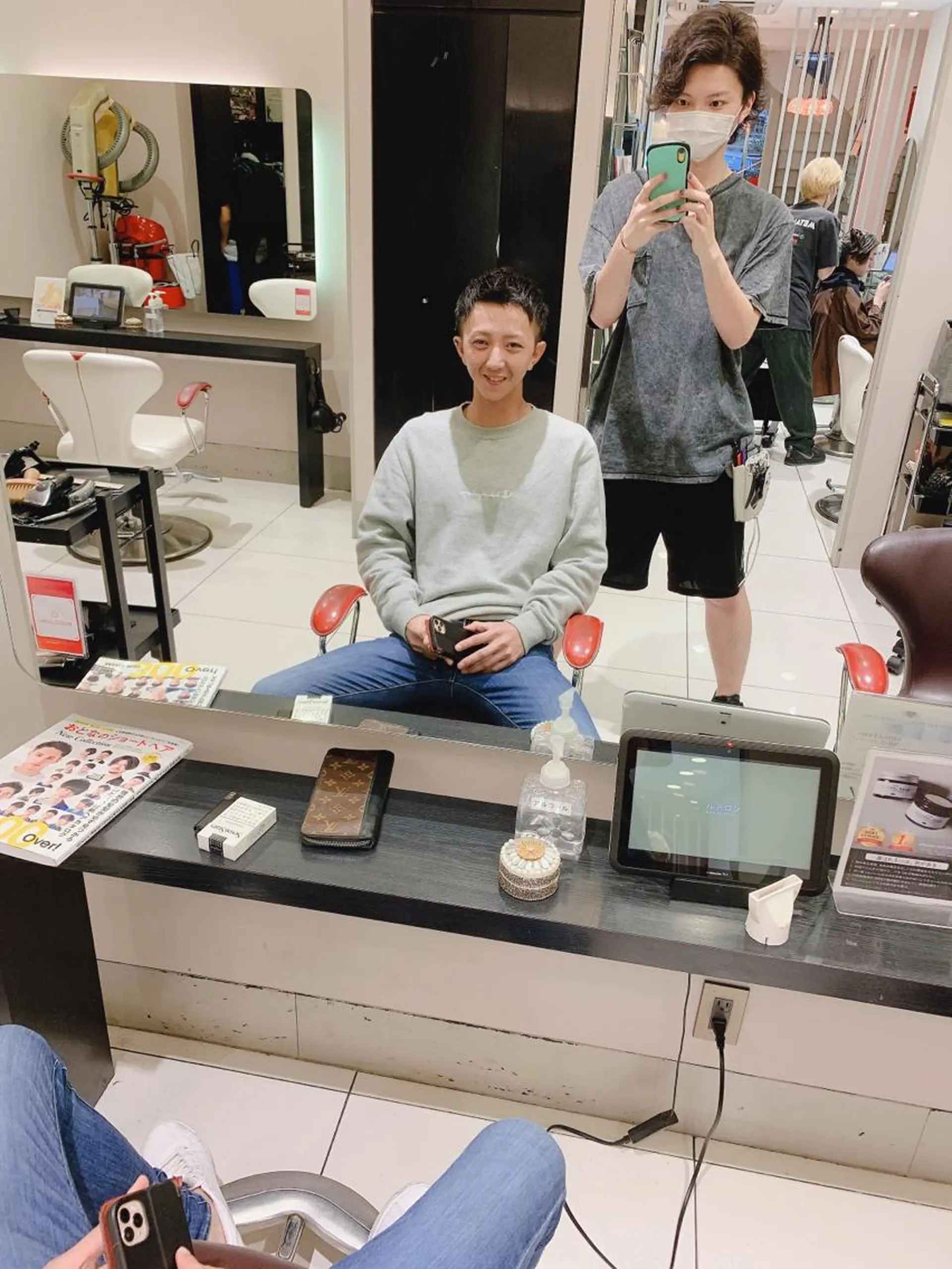 ショート カット ヘアセット ✨上村 潤平✨メンズヘア✨のヘアスタイル