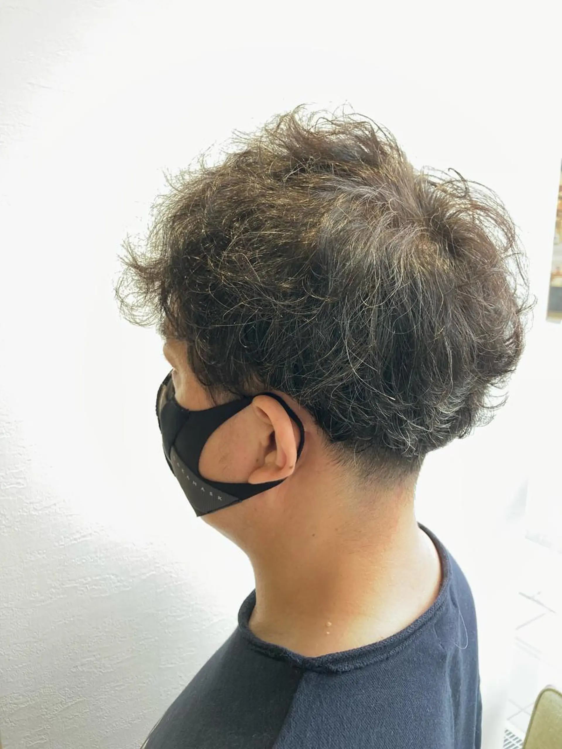 ショート パーマ メンズ パーマ ヘッドスパ メンズ特化💥荻窪 No.1柴田憲秀のヘアスタイル