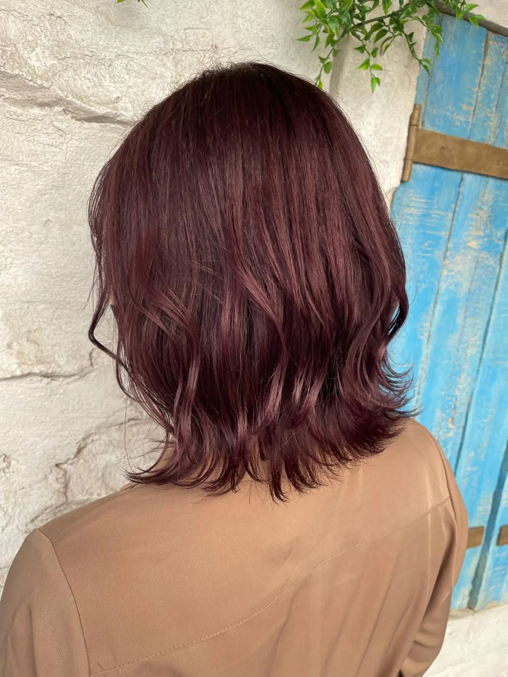 ショート カラー ピンクカラー 佐久間 広祐のヘアスタイル