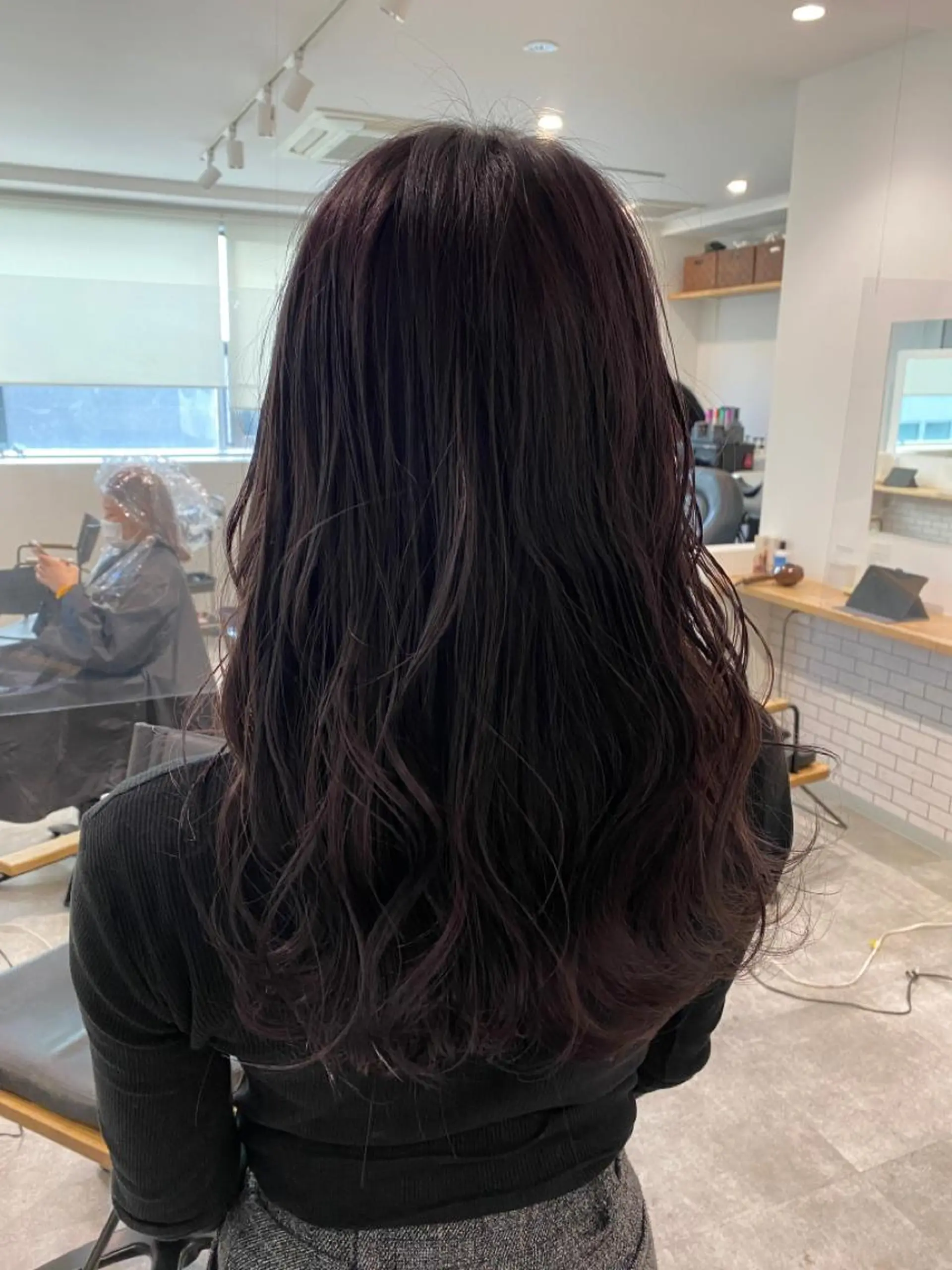 ミディアム カラー ラベンダーカラー カット ヘアカラー トリートメント JILBLAN京都 ショート/ハイライトのヘアスタイル