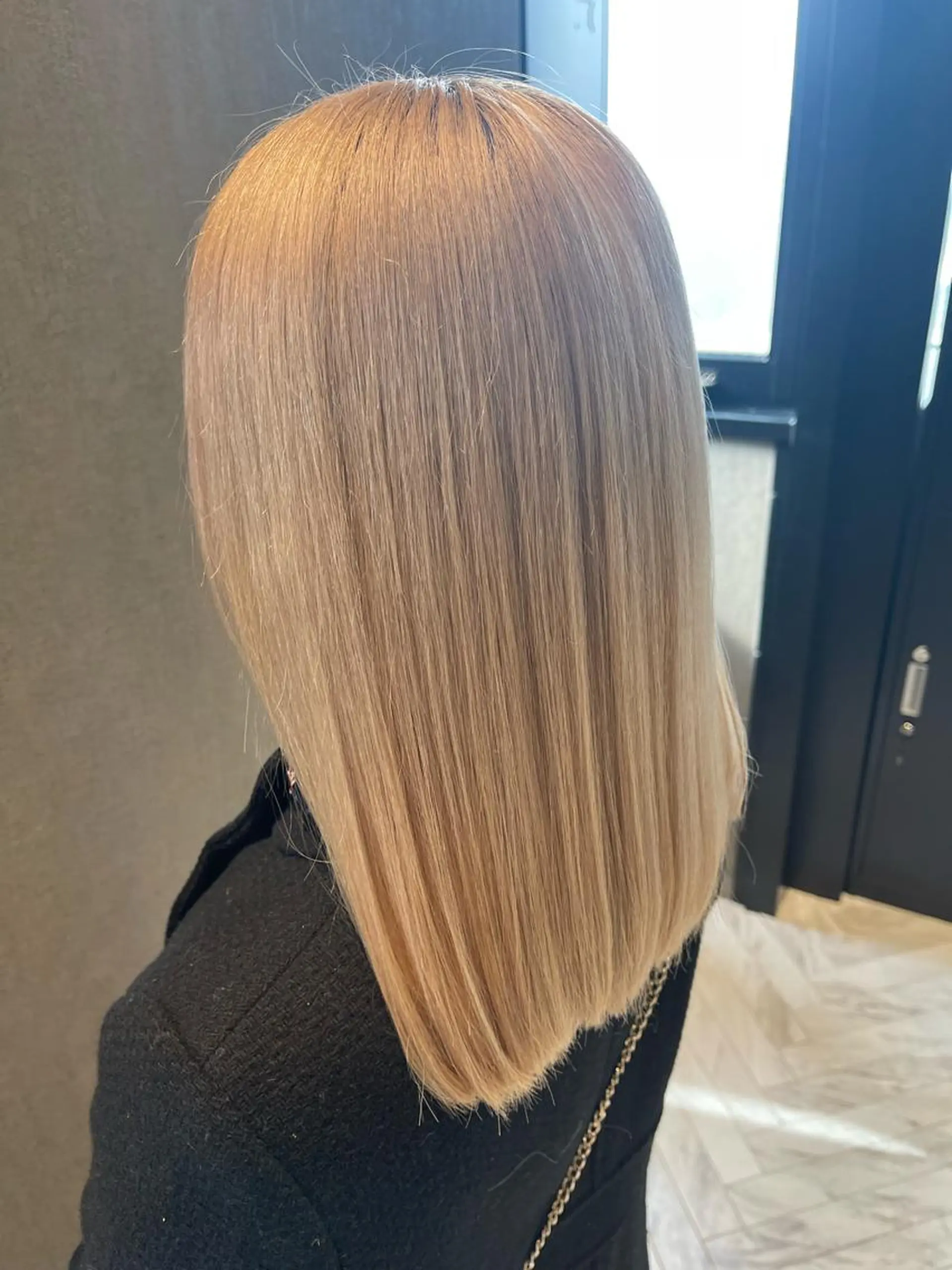 ミディアム more栄所属・透明感カラー/艶髪/ エクステ/HIROのヘアスタイル