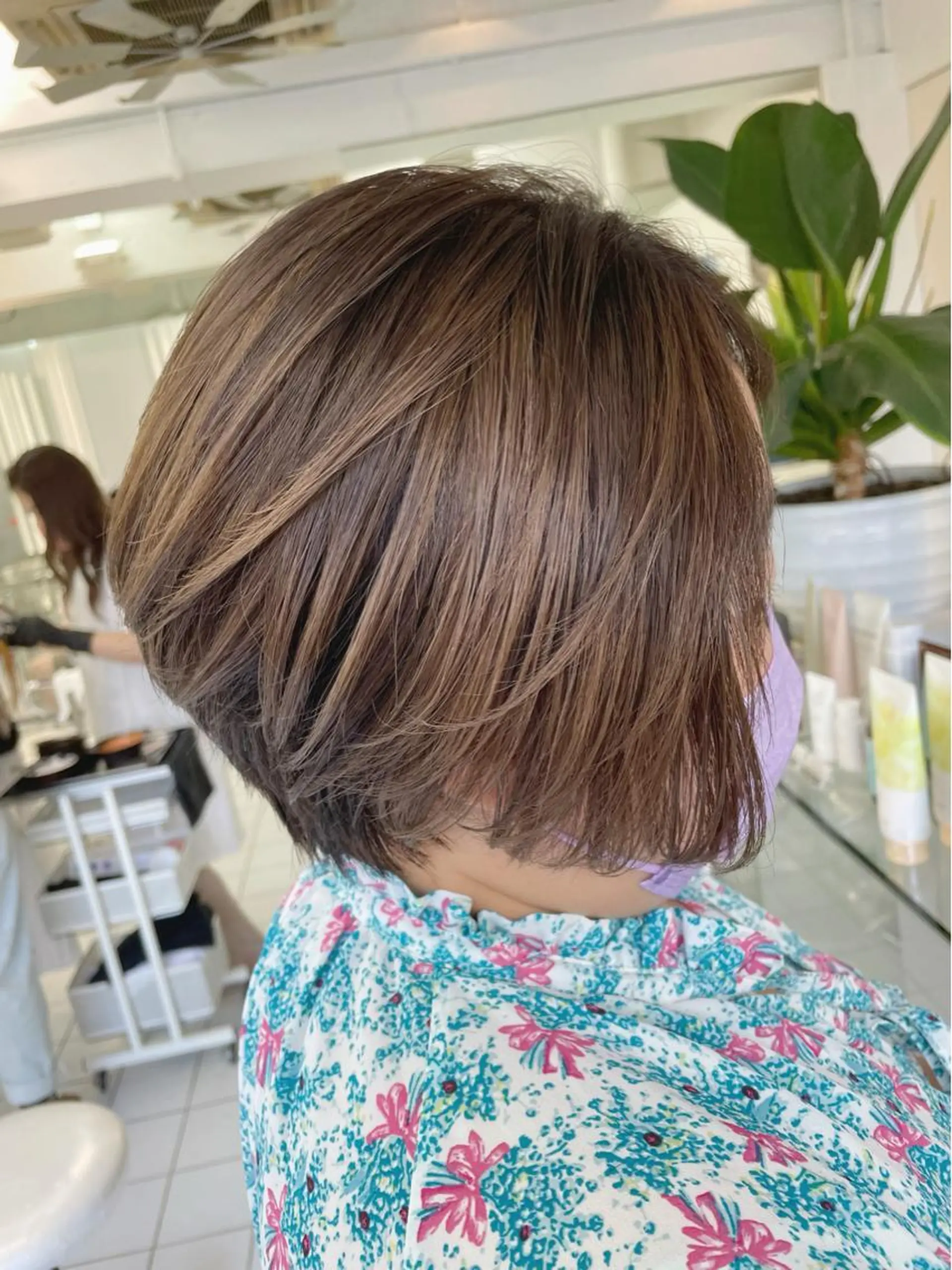 ショート カラー ショートボブ ボブ ショートヘア HEADS  ex所属・HEADS ex市川 ママ美容師ARISAのヘアスタイル