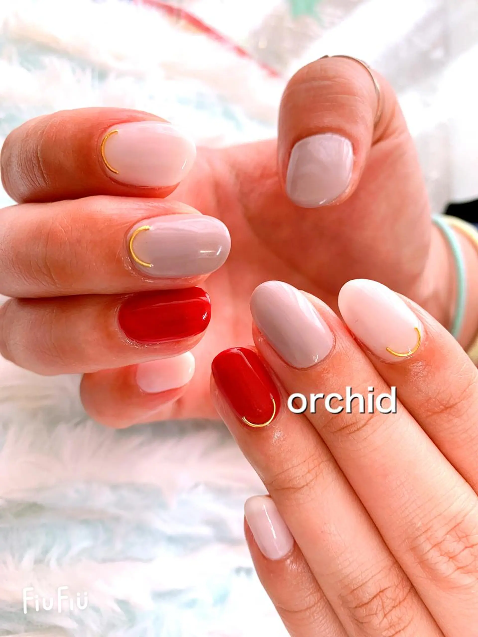 ネイル orchid ♡オーキッドのネイルデザイン