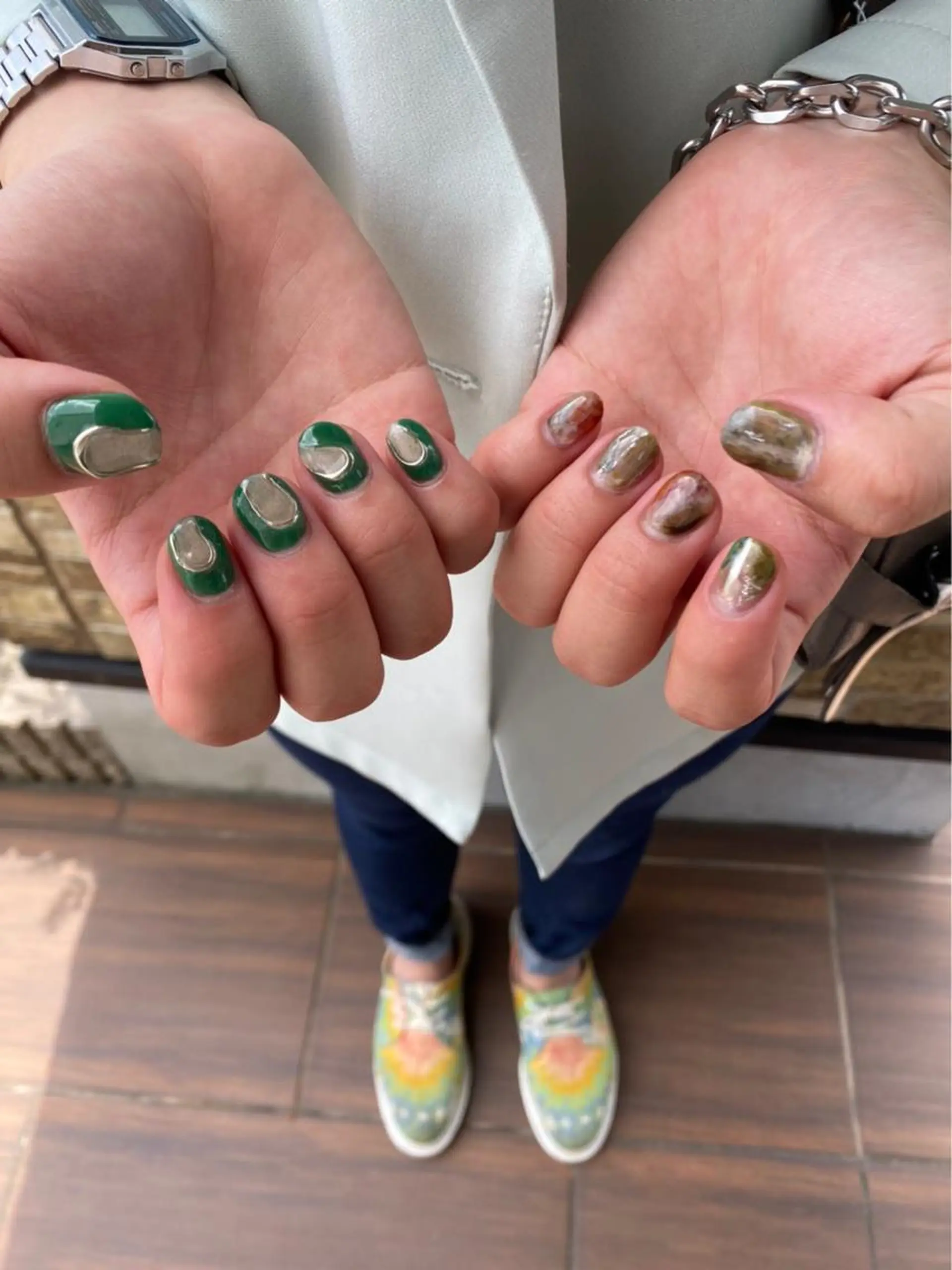 ネイル ハンドネイル Risa　/ EARTH小山のネイルデザイン