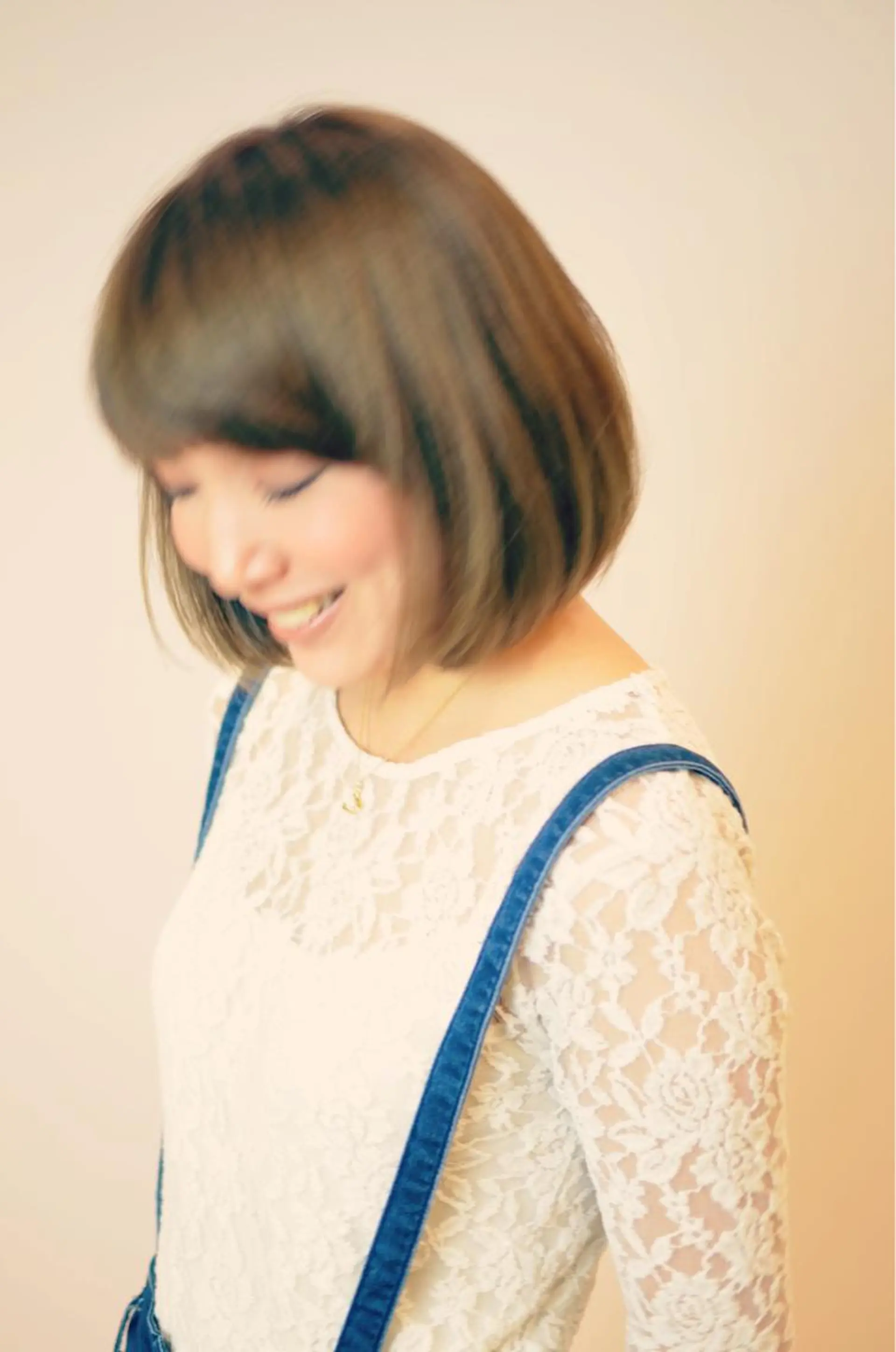 ショート ミディアム カラー パーマ カット ヘアカラー パーマ トリートメント ヘッドスパ イガラシ ジュン/髪質改善のヘアスタイル