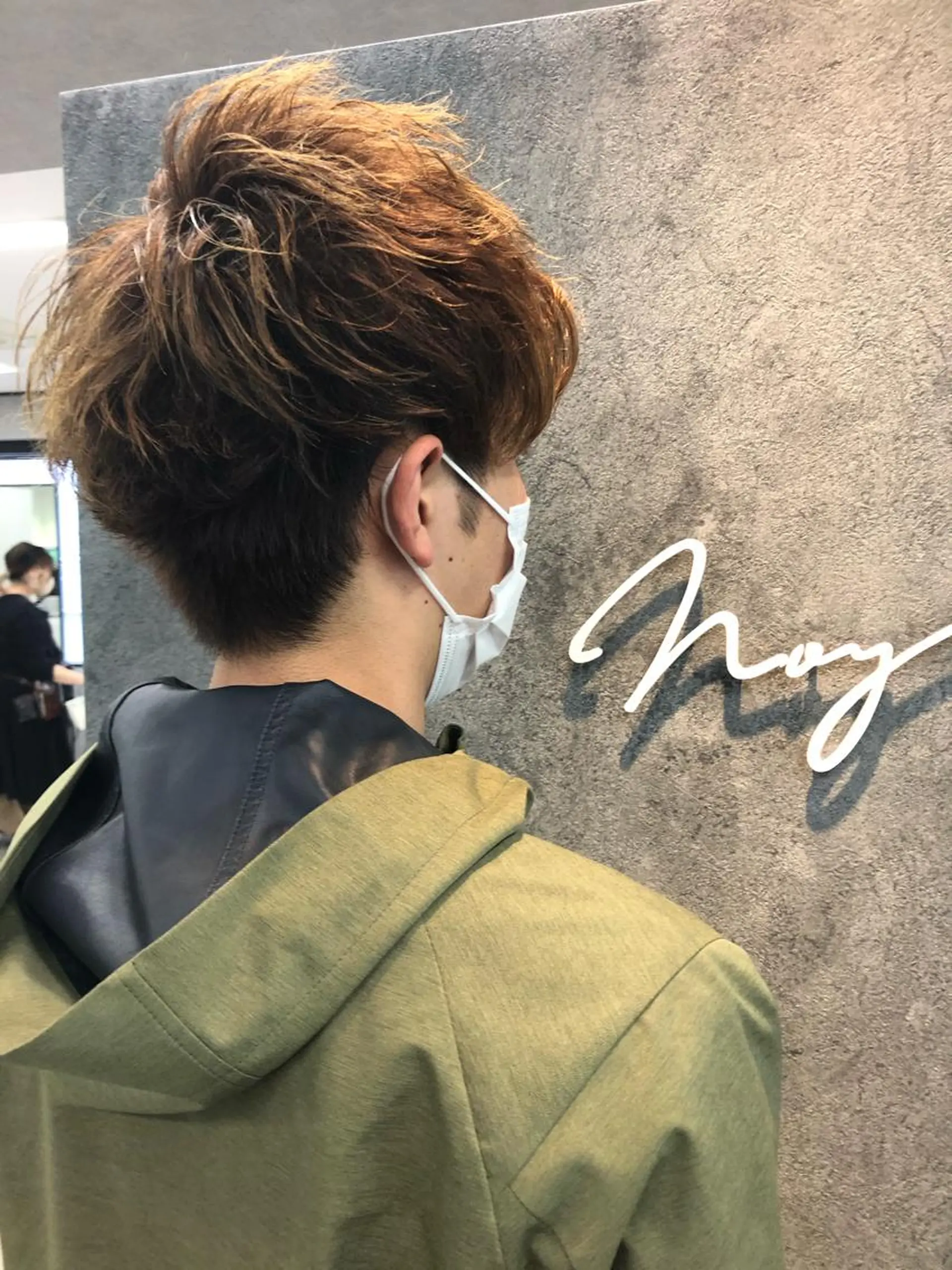 メンズ メンズパーマ ツーブロック カット パーマ トリートメント Noy所属・Noyヨシモト ヒロトのヘアスタイル